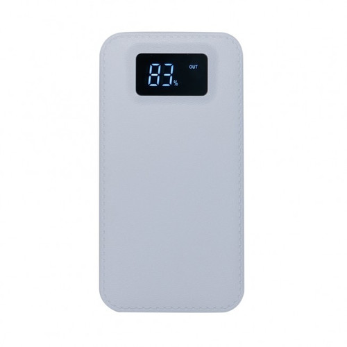 02032x Power Bank Plástico Digital. 02 Opções de Cores. 3.200mAh