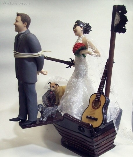 Bonecos em Biscuit para casamento Personalizado — foto 4