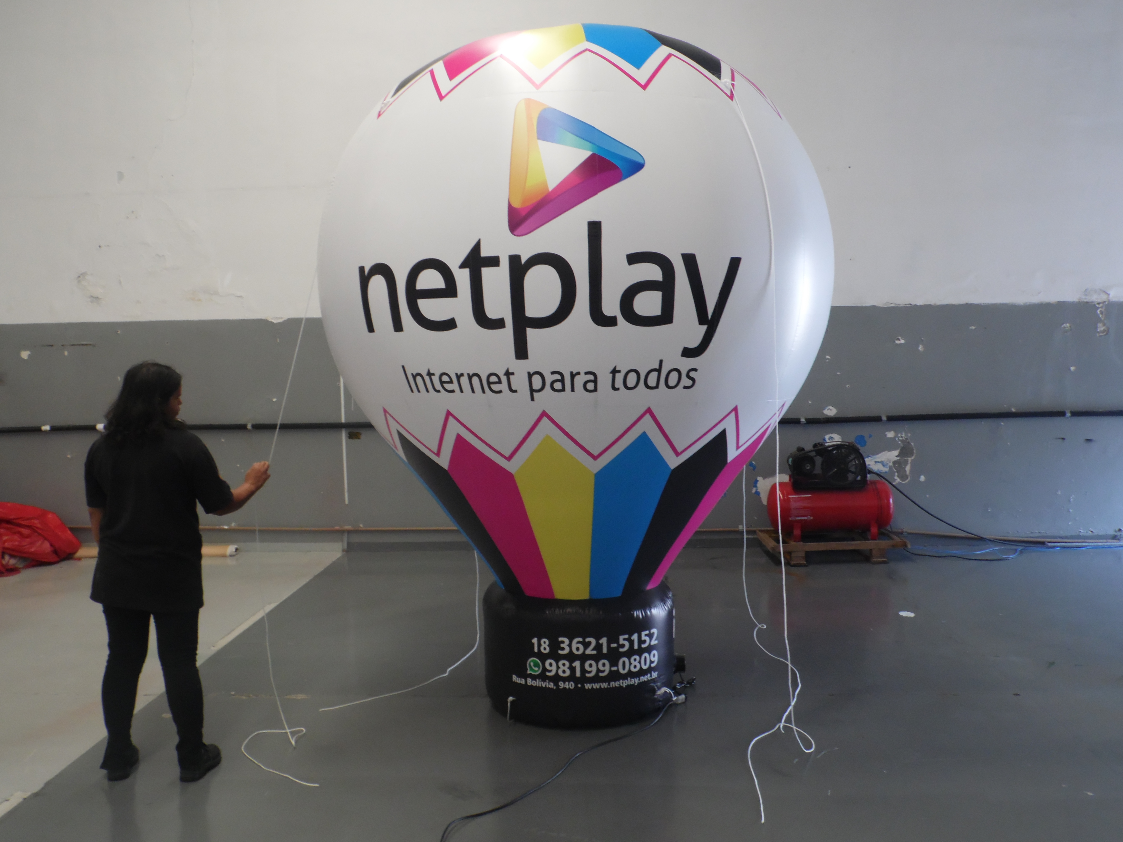 Roof Top Inflável Personalizado 3,0m — foto 5