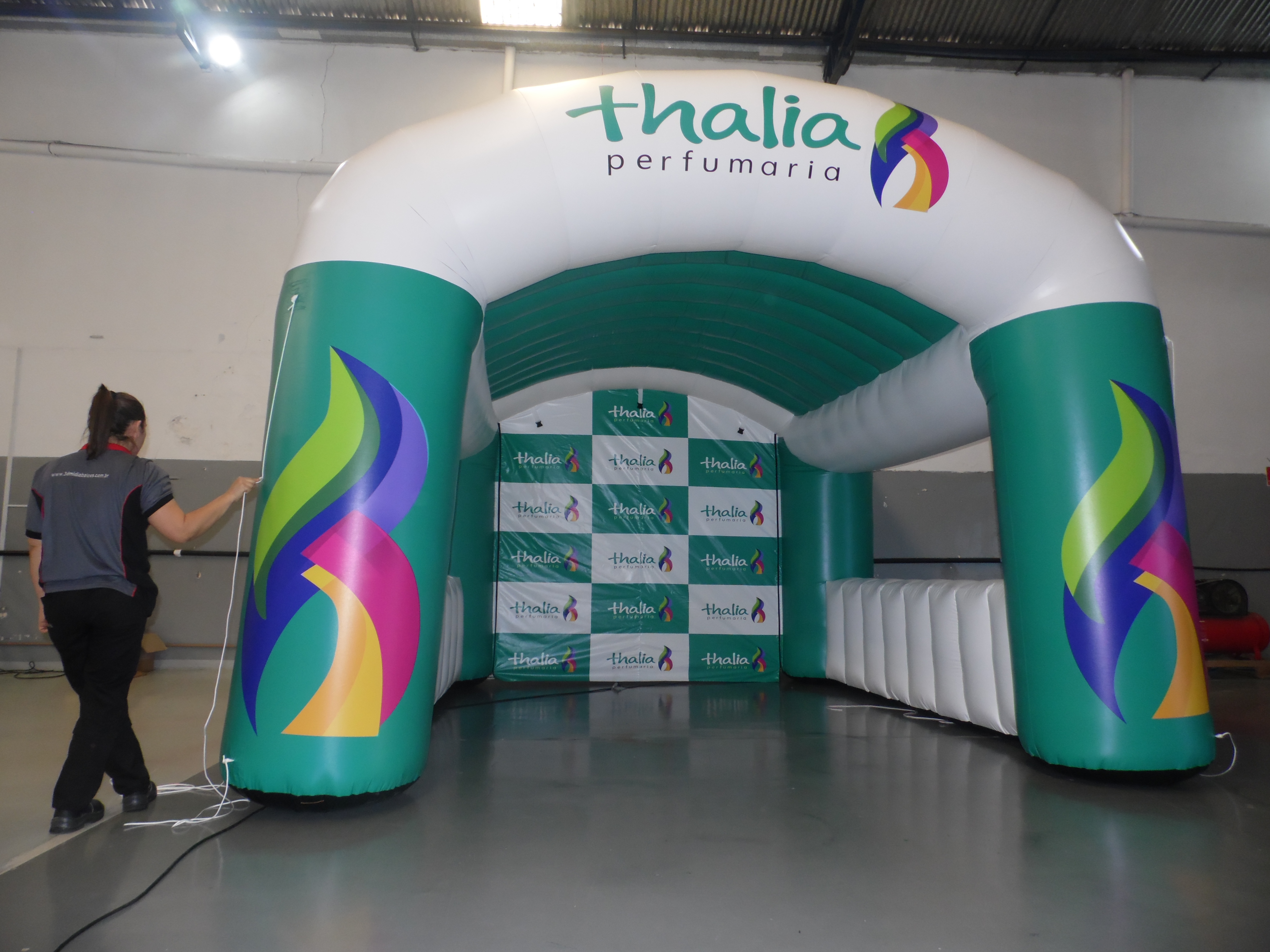 Tenda Inflável Personalizada 4X4M (foto 4)