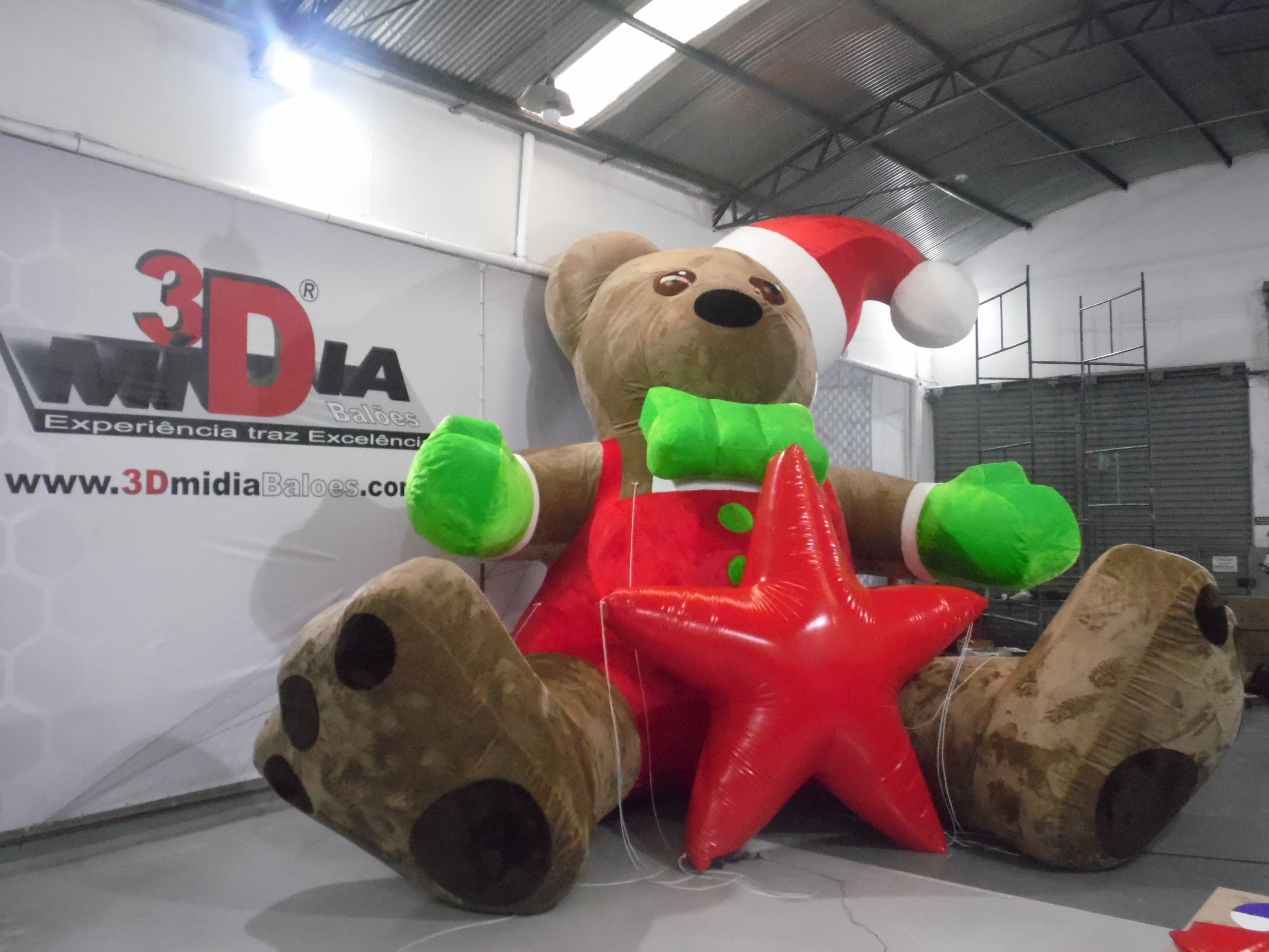 Urso Inflável Personalizado 6,0mh — foto 3