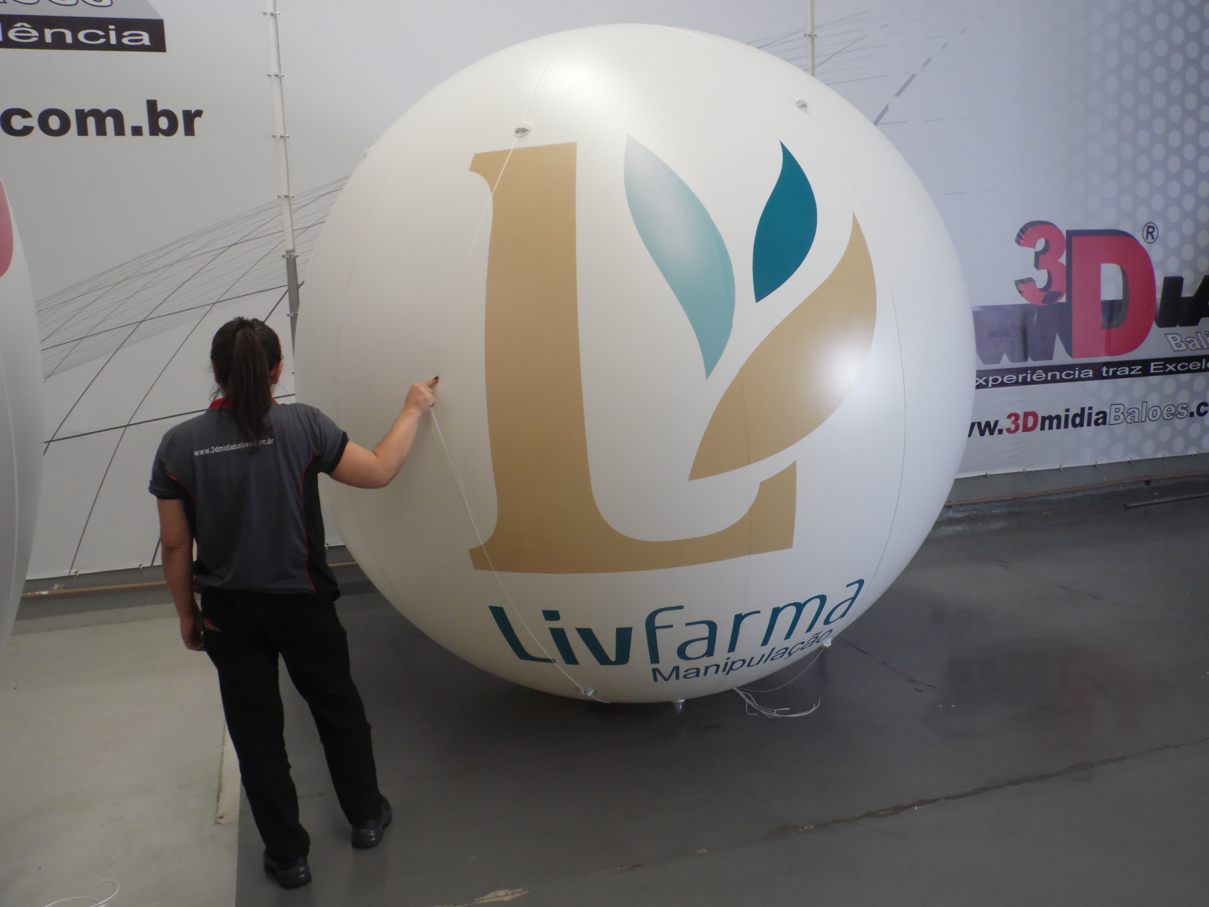 Blimp inflável personalizado 3md (foto 3)