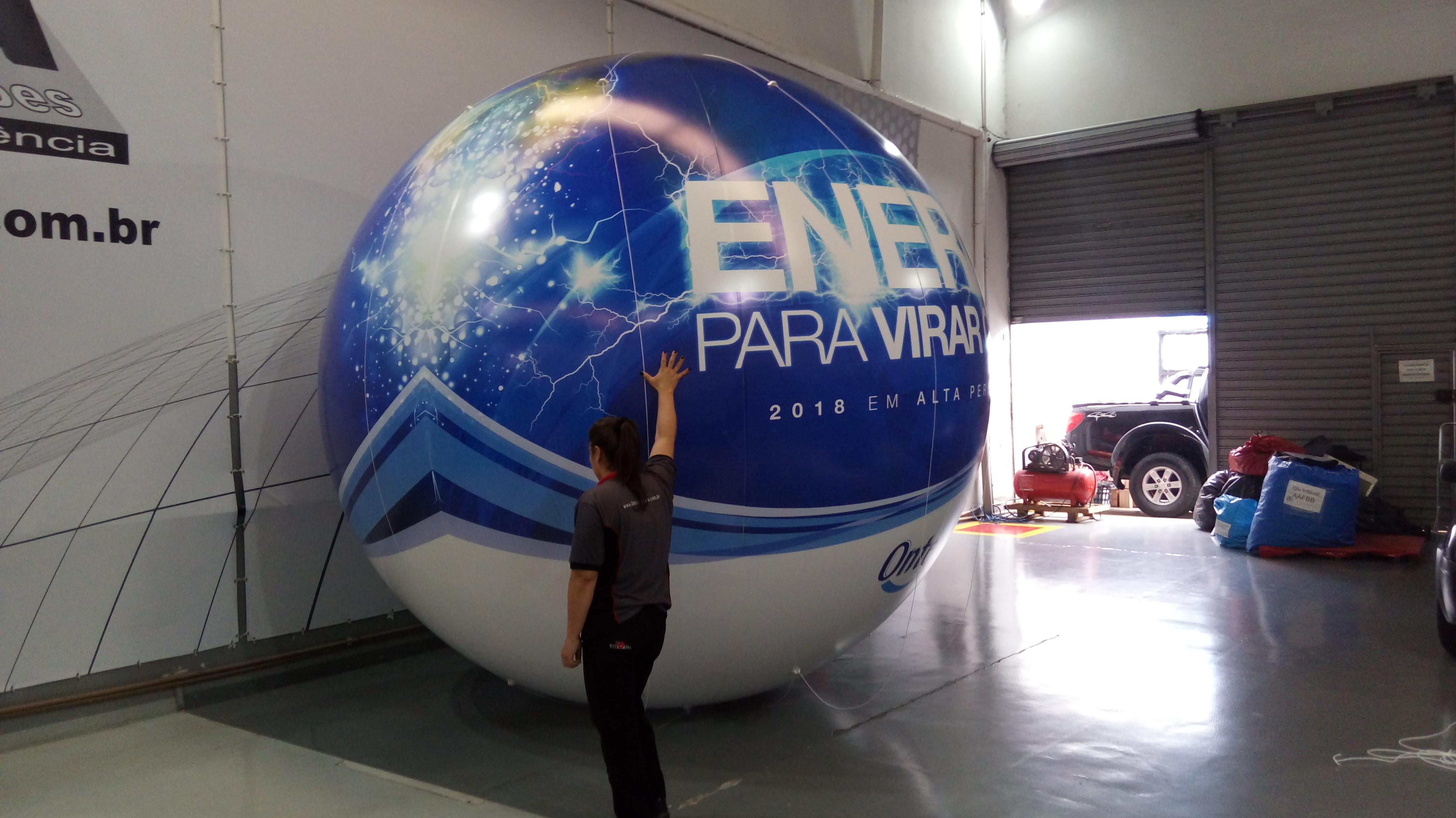 Blimp Inflável Personalizado 2,5md (foto 6)