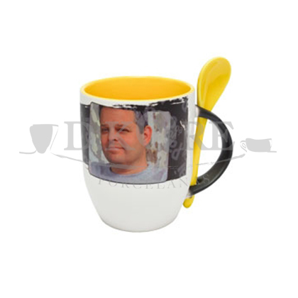 CANECA MÁGICA COM COLHER — foto 2