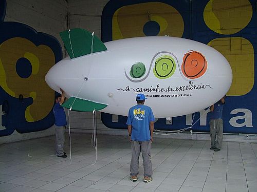 Zepelim Inflável Personalizado — foto 2