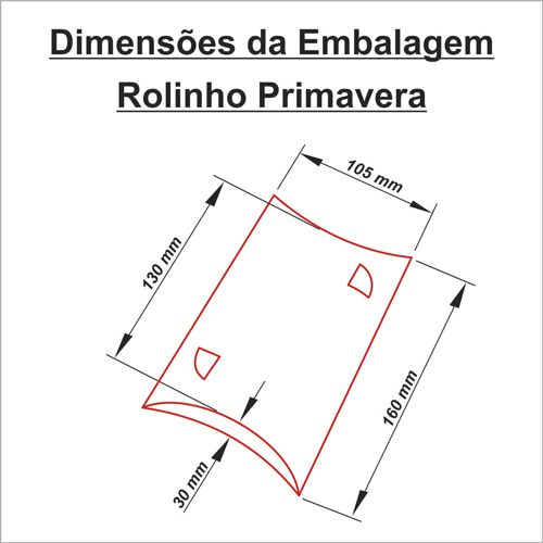 Embalagem para Rolinho Primavera Personalizado — foto 2