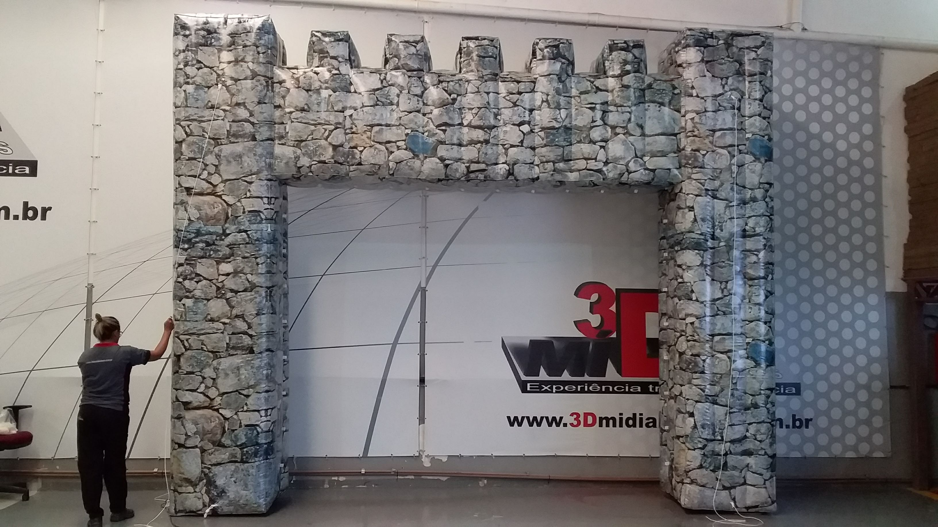 Portal Inflável Personalizado 5x4 — foto 6