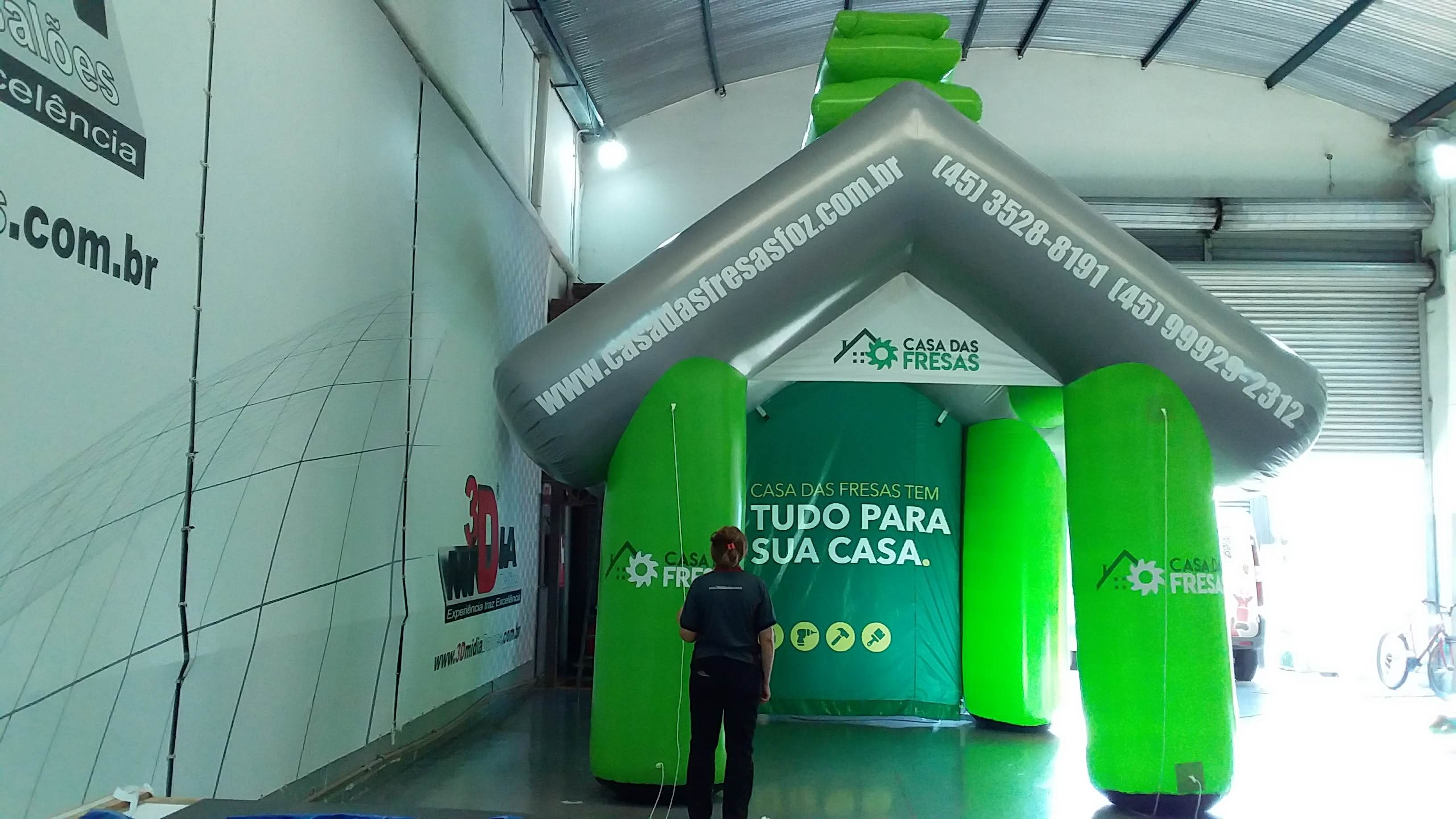Tenda Inflável Personalizada 4X4M (foto 2)