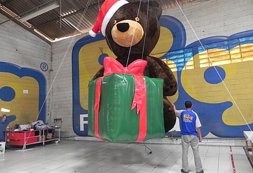 Papai Noel Inflável Personalizado — foto 5