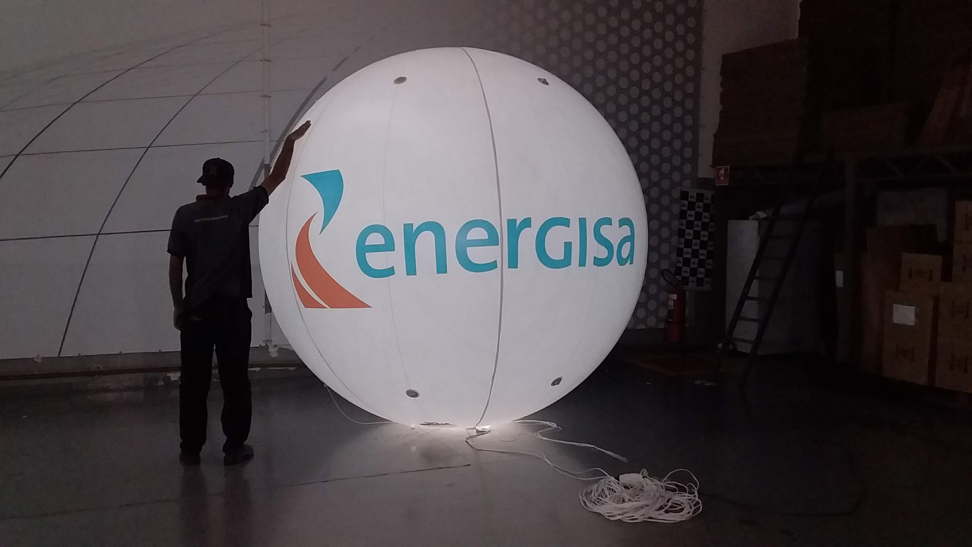 Blimp Inflável Personalizado 2,5md (foto 5)