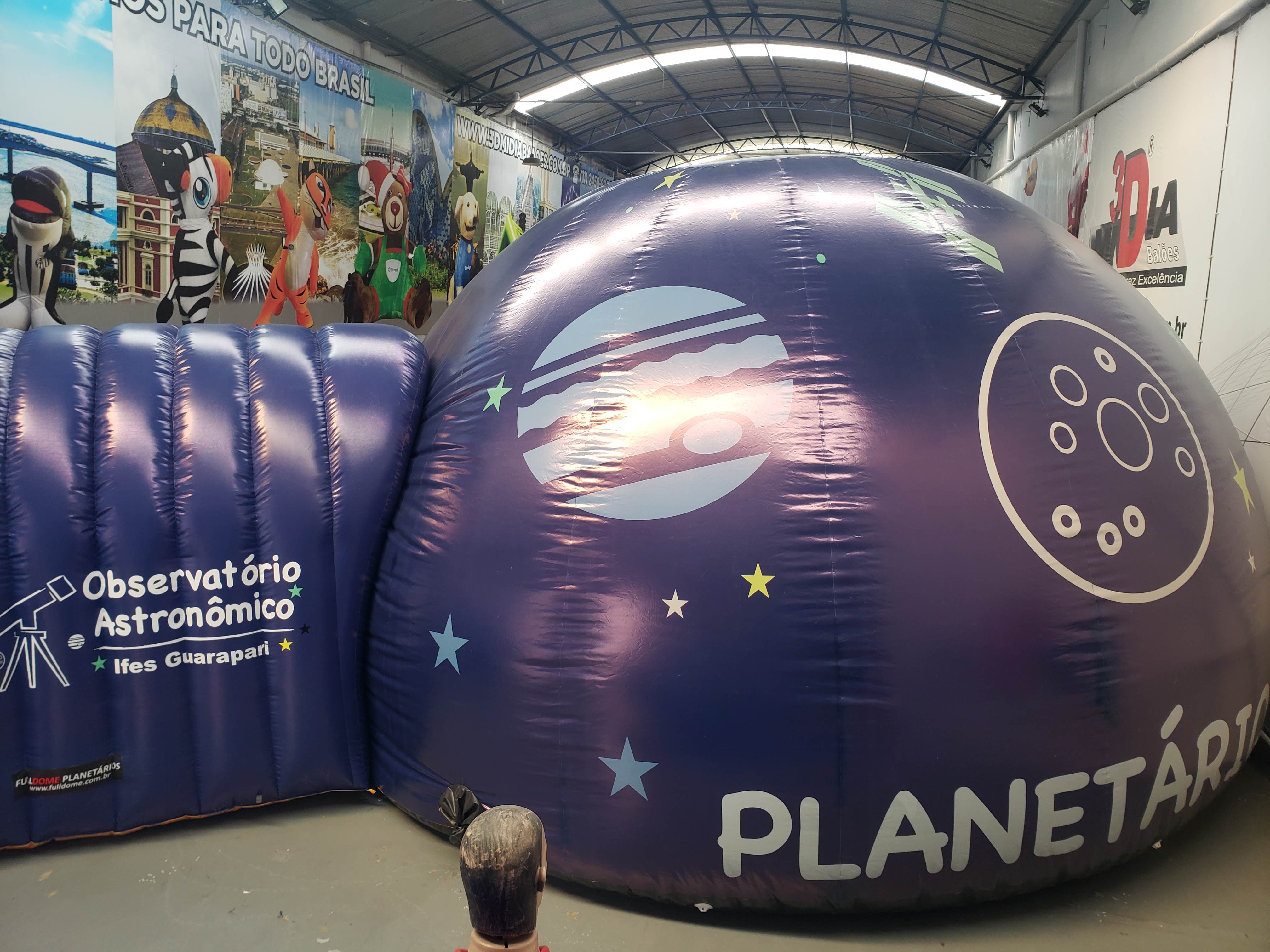 Planetário Inflável personalizado 6md — foto 5