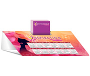 Calendário De Mesa Porta Cartões Simples — foto 3