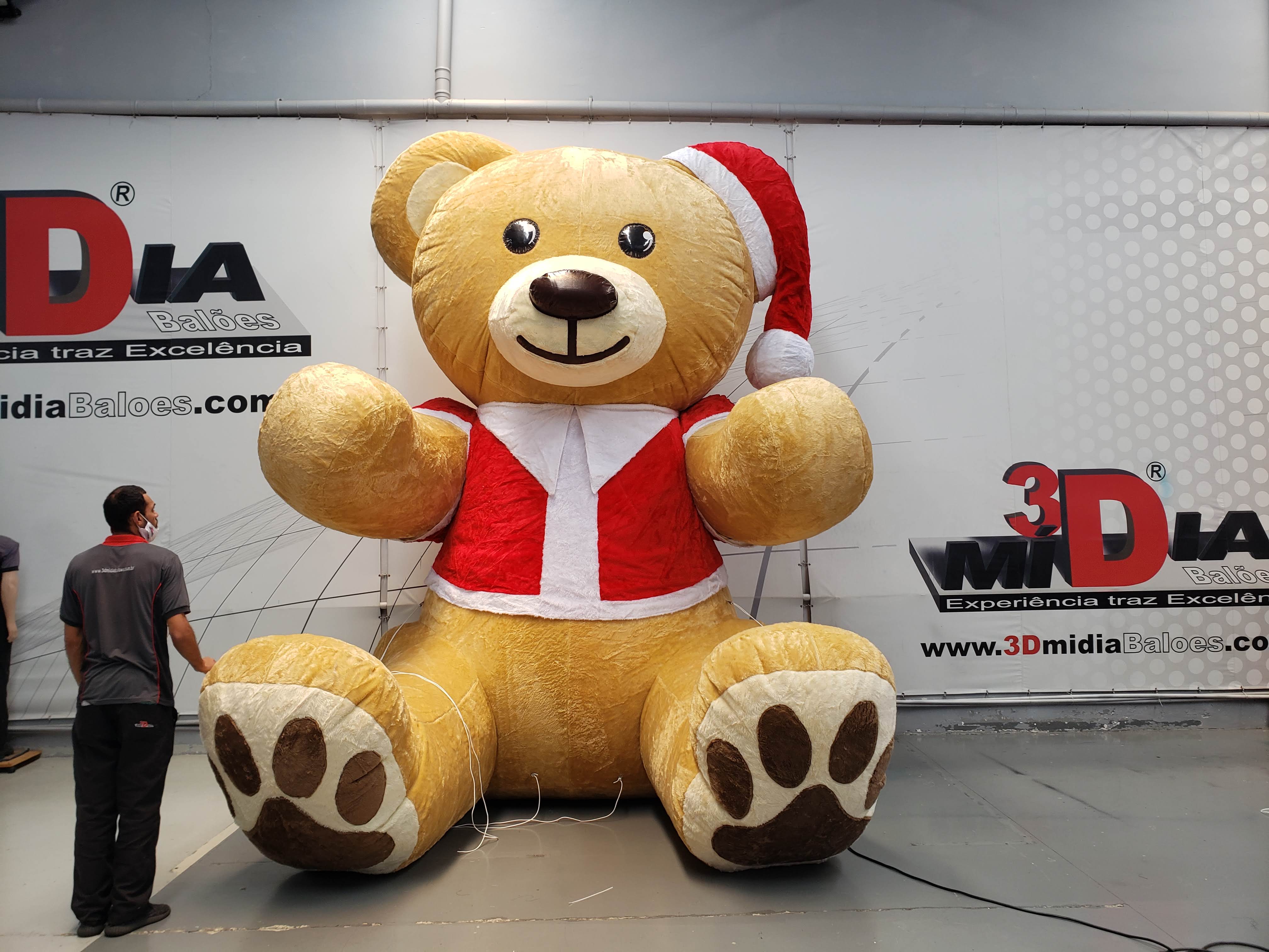 Urso Inflável Personalizado 4,0mh — foto 6
