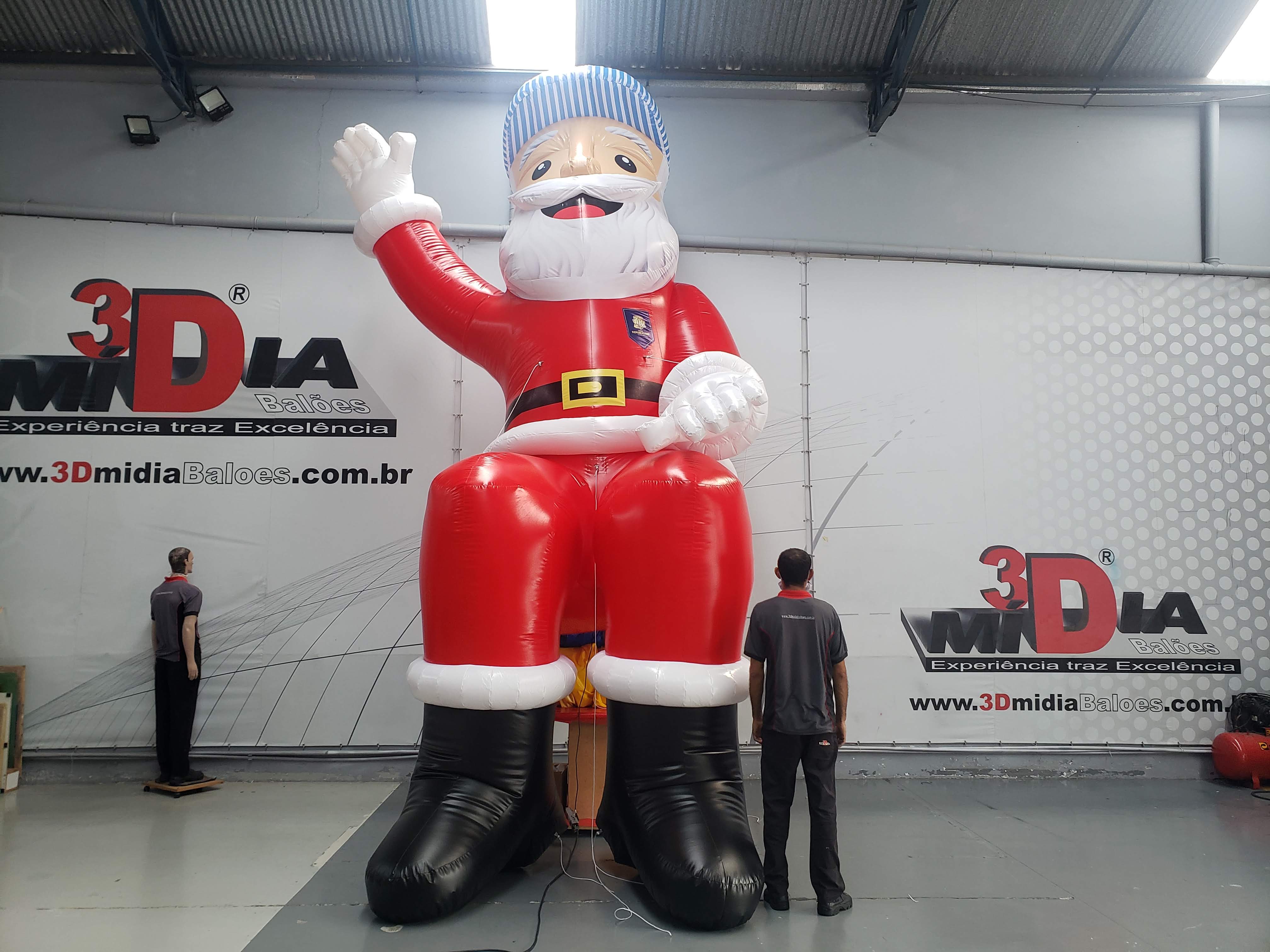 Papai noel Inflável Personalizado — foto 6