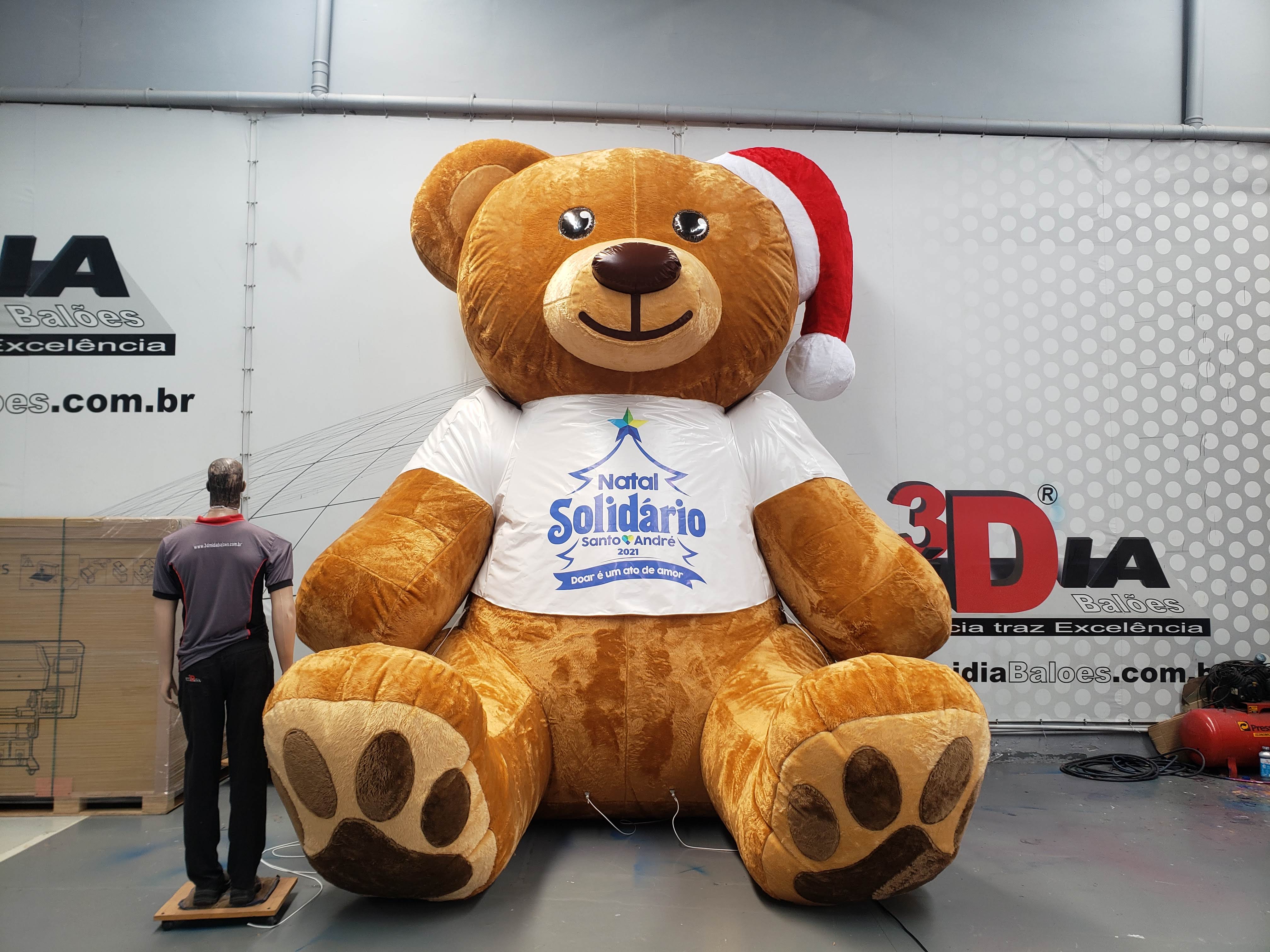 Urso Inflável Personalizado 4,0mh — foto 5