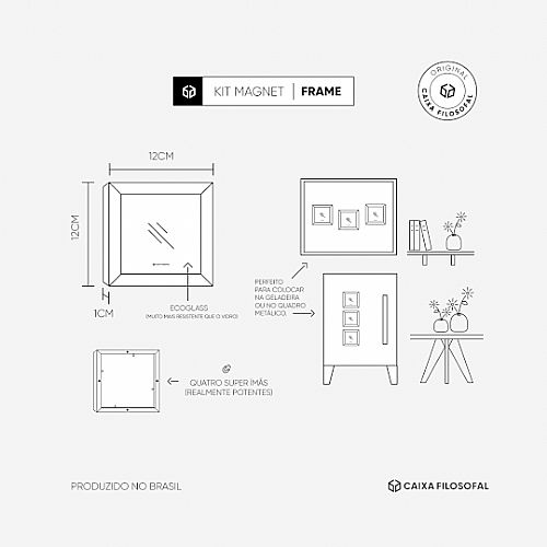 Kit Magnet Frame ( 3 unidades ) — foto 4