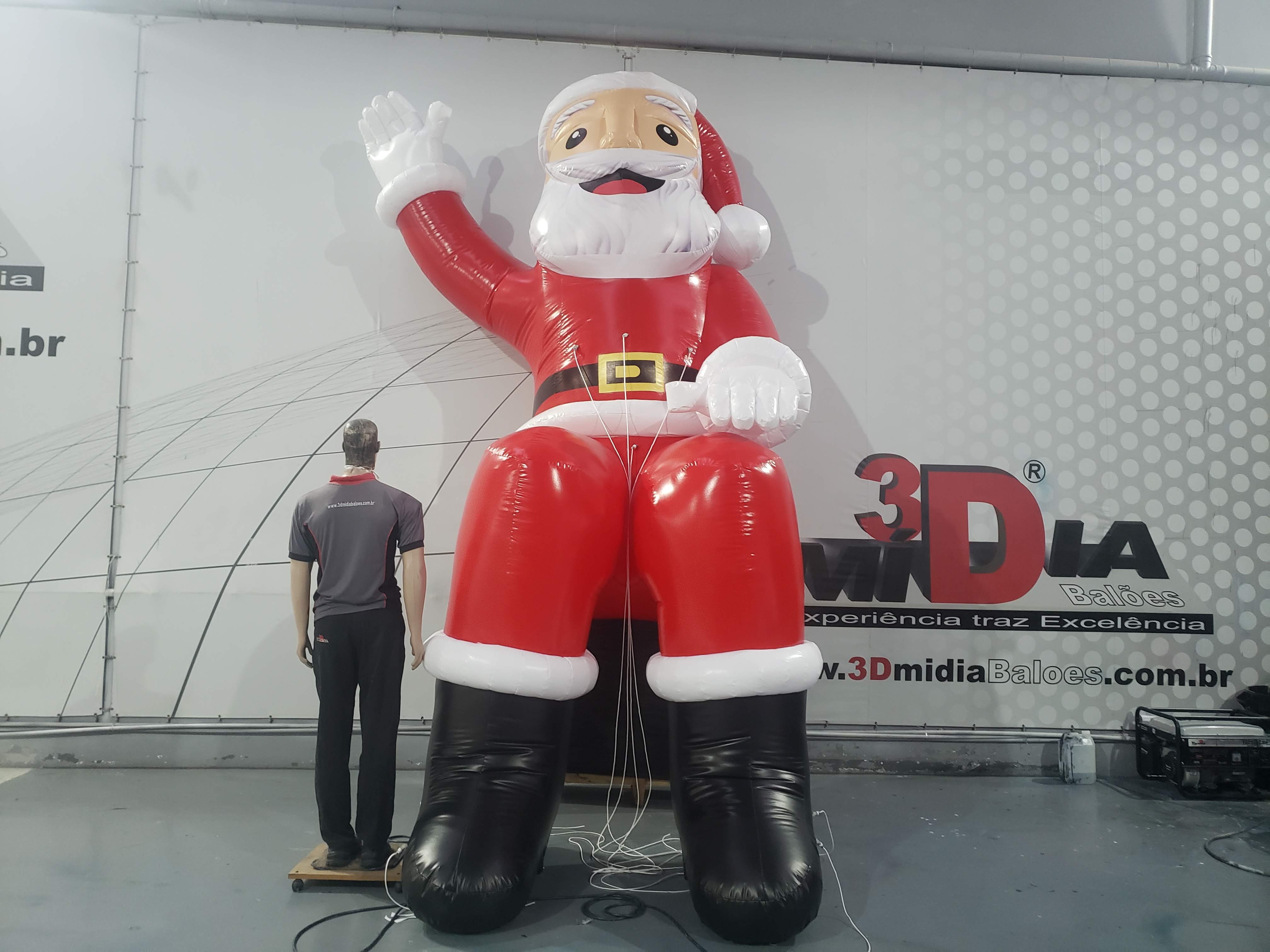 Papai noel Inflável Personalizado — foto 4