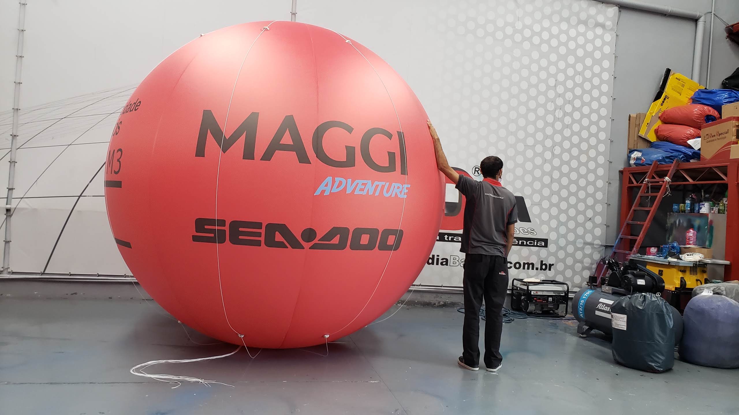 Bola Show Inflável personalizado 3,0md — foto 5