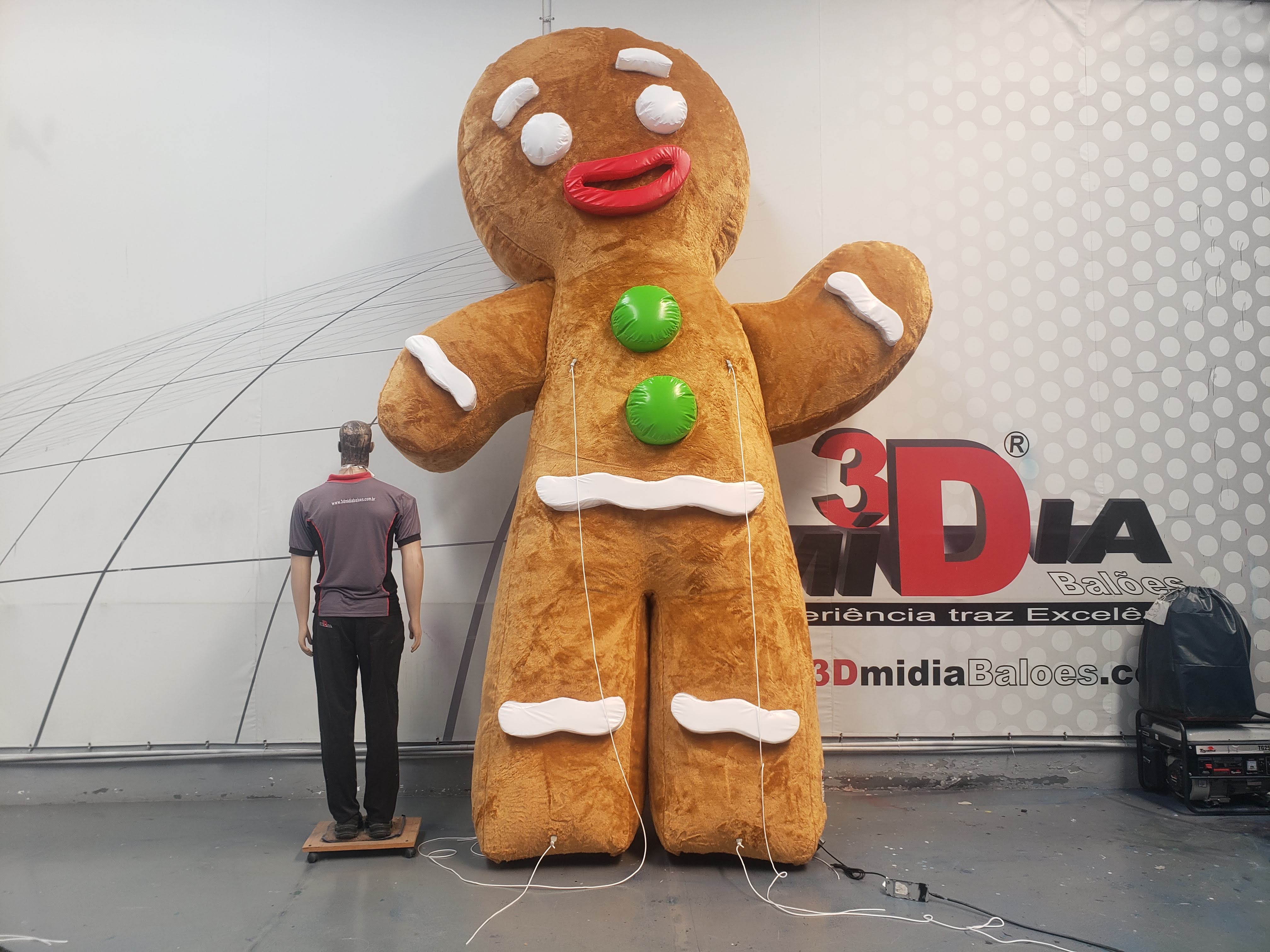 Mascote 3d Inflável Personalizado — foto 5