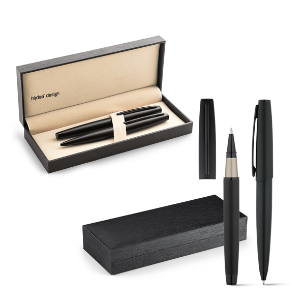 BENTON. Conjunto de roller e esferográfica Personalizada — foto 3