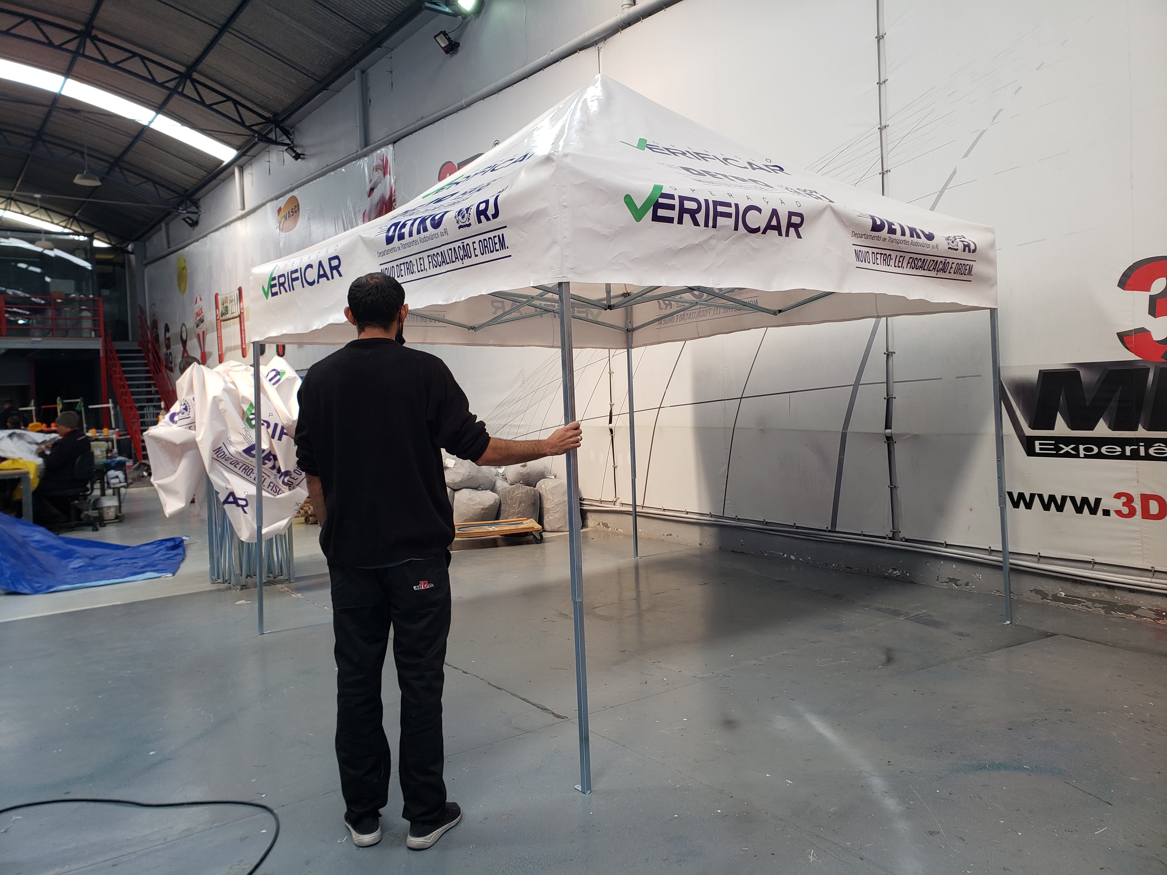Tenda Metálica Personalizada 3x3 — foto 6
