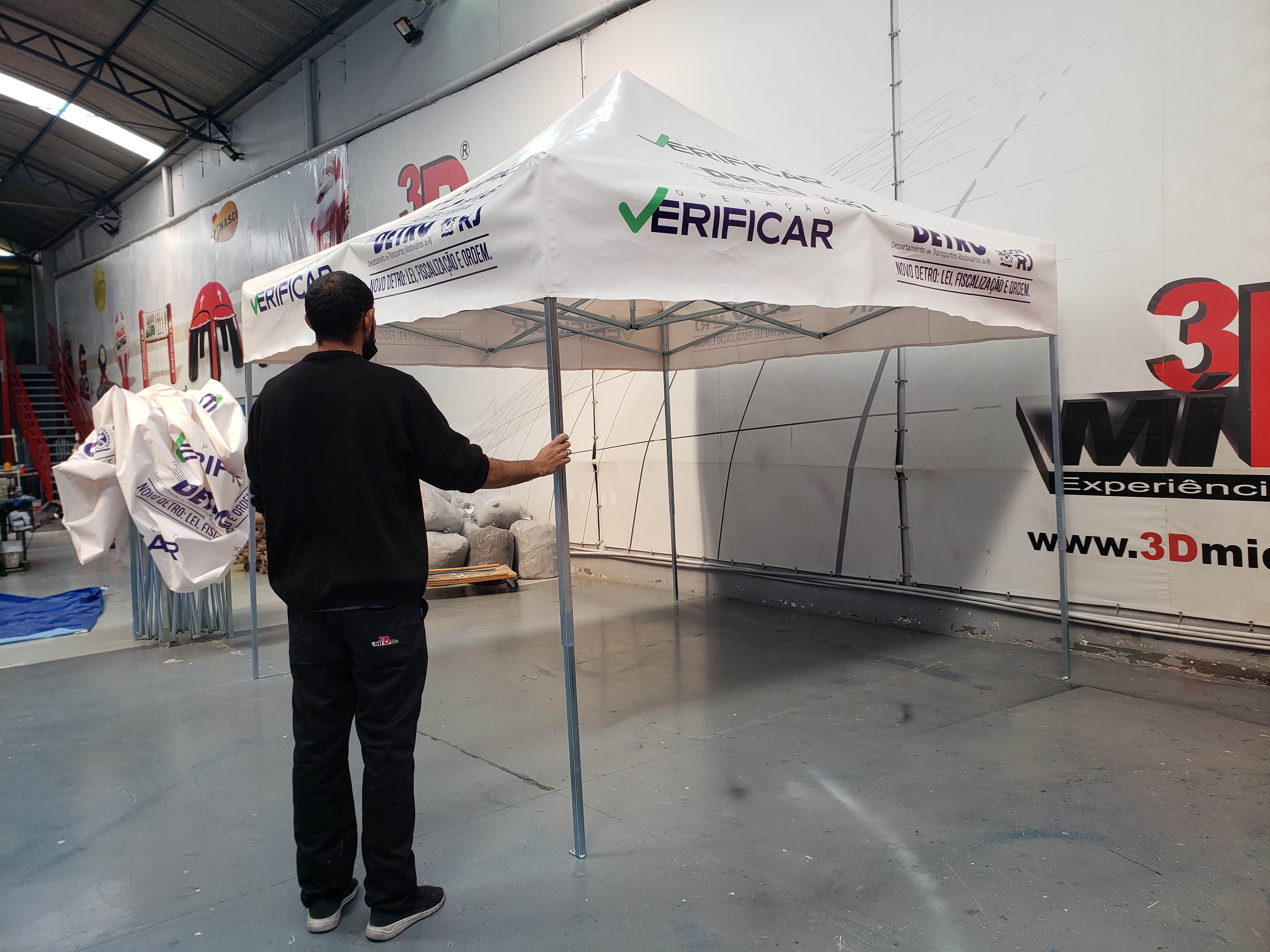 Tenda Metálica Personalizada 3x3 — foto 4
