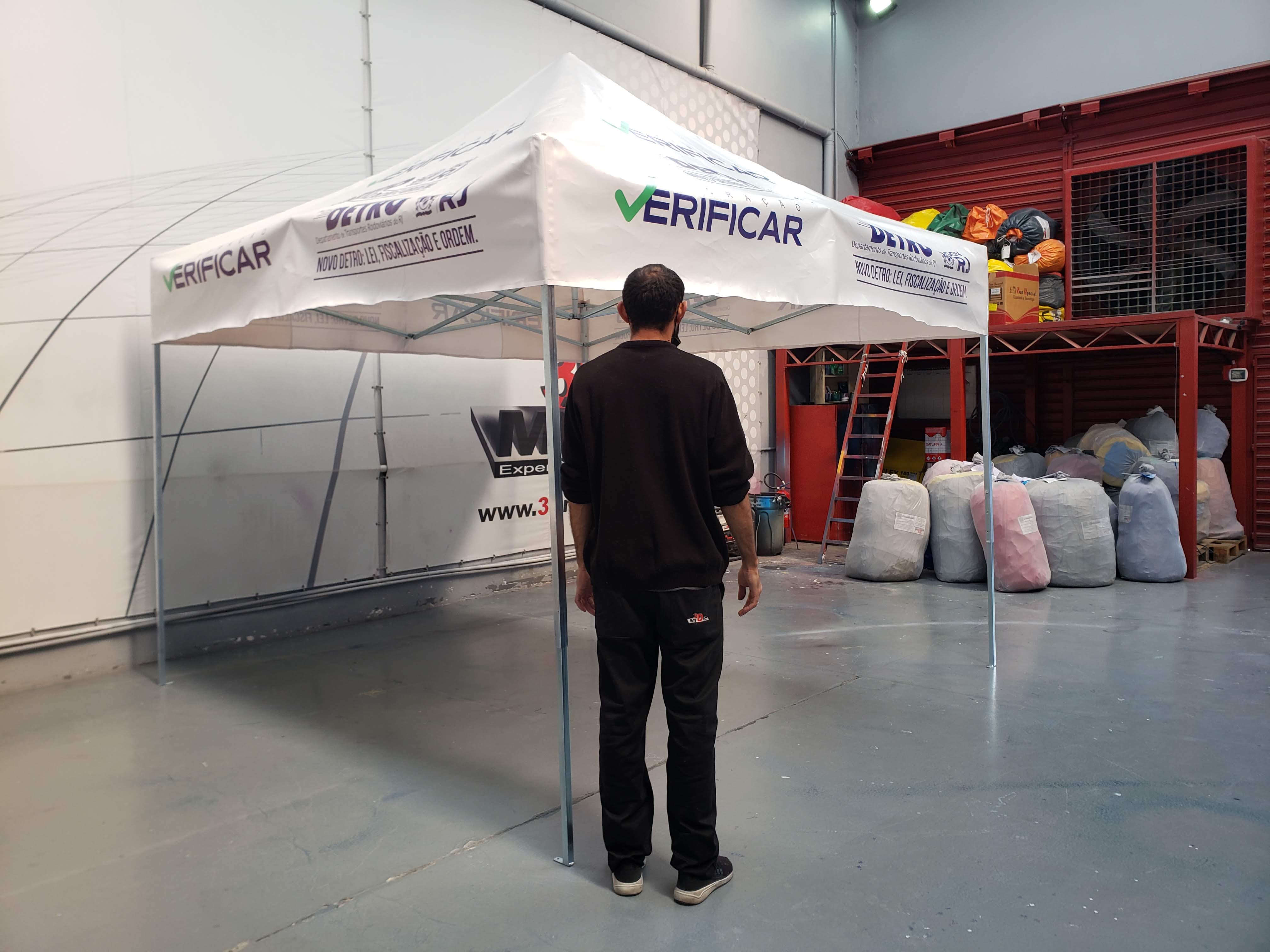 Tenda Metálica Personalizada 3x3 — foto 5