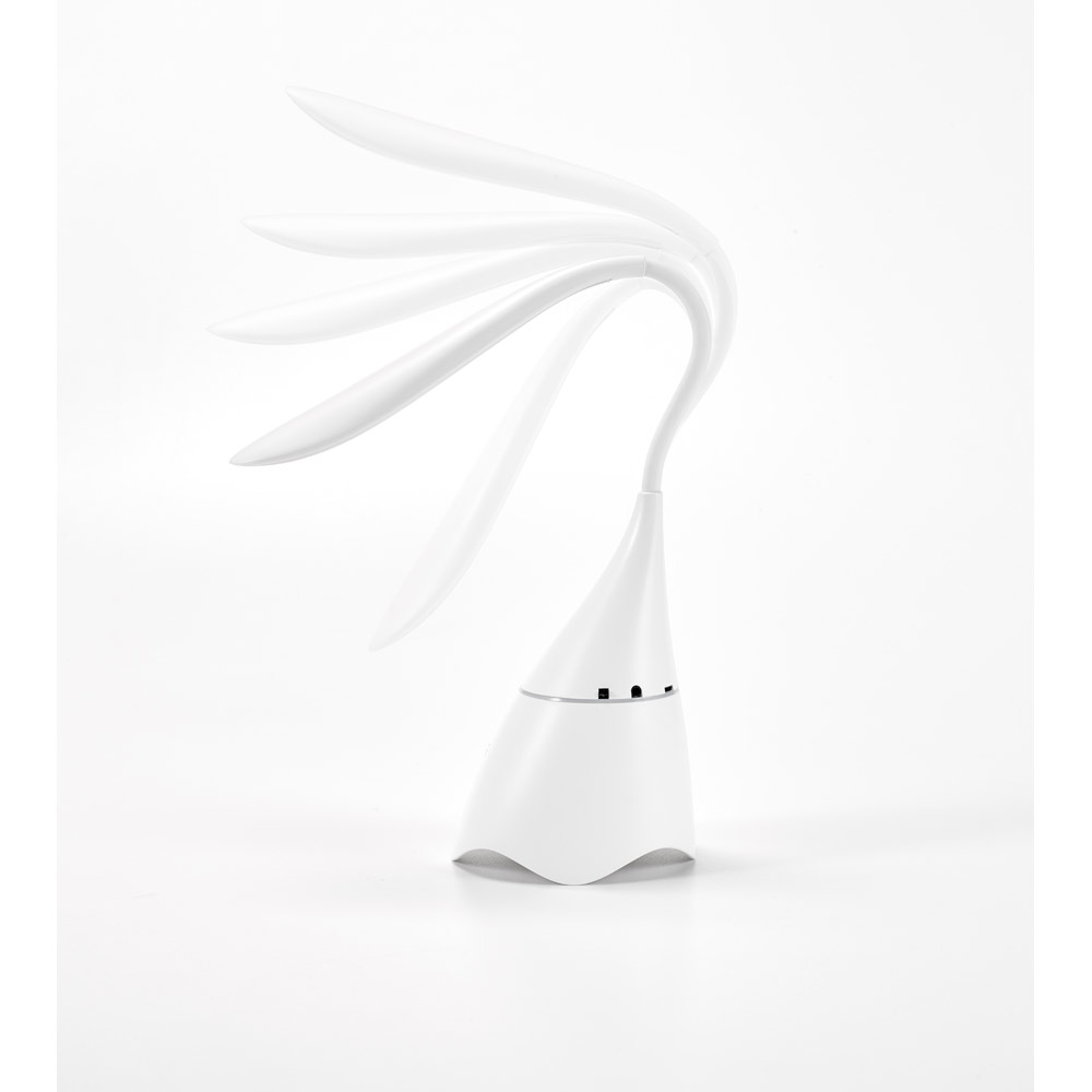 luminária de mesa com caixa de som — foto 5