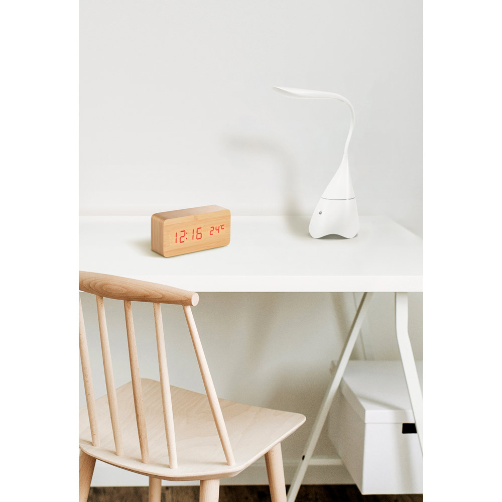 luminária de mesa com caixa de som — foto 3