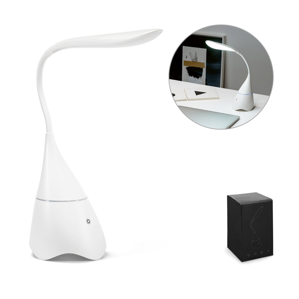 luminária de mesa com caixa de som — foto 2