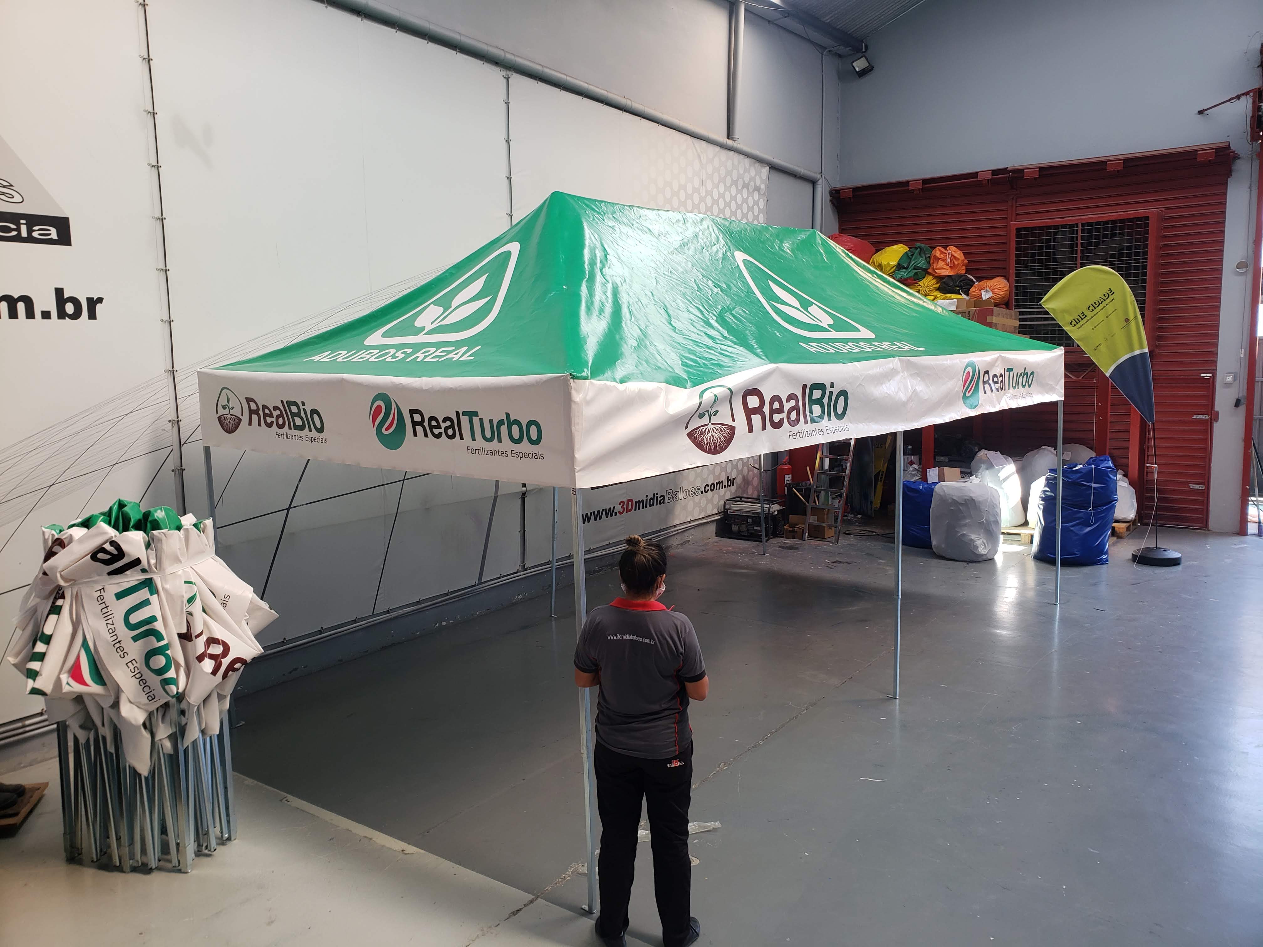 Tenda Metallica Personalizada 3x6m (foto 4)