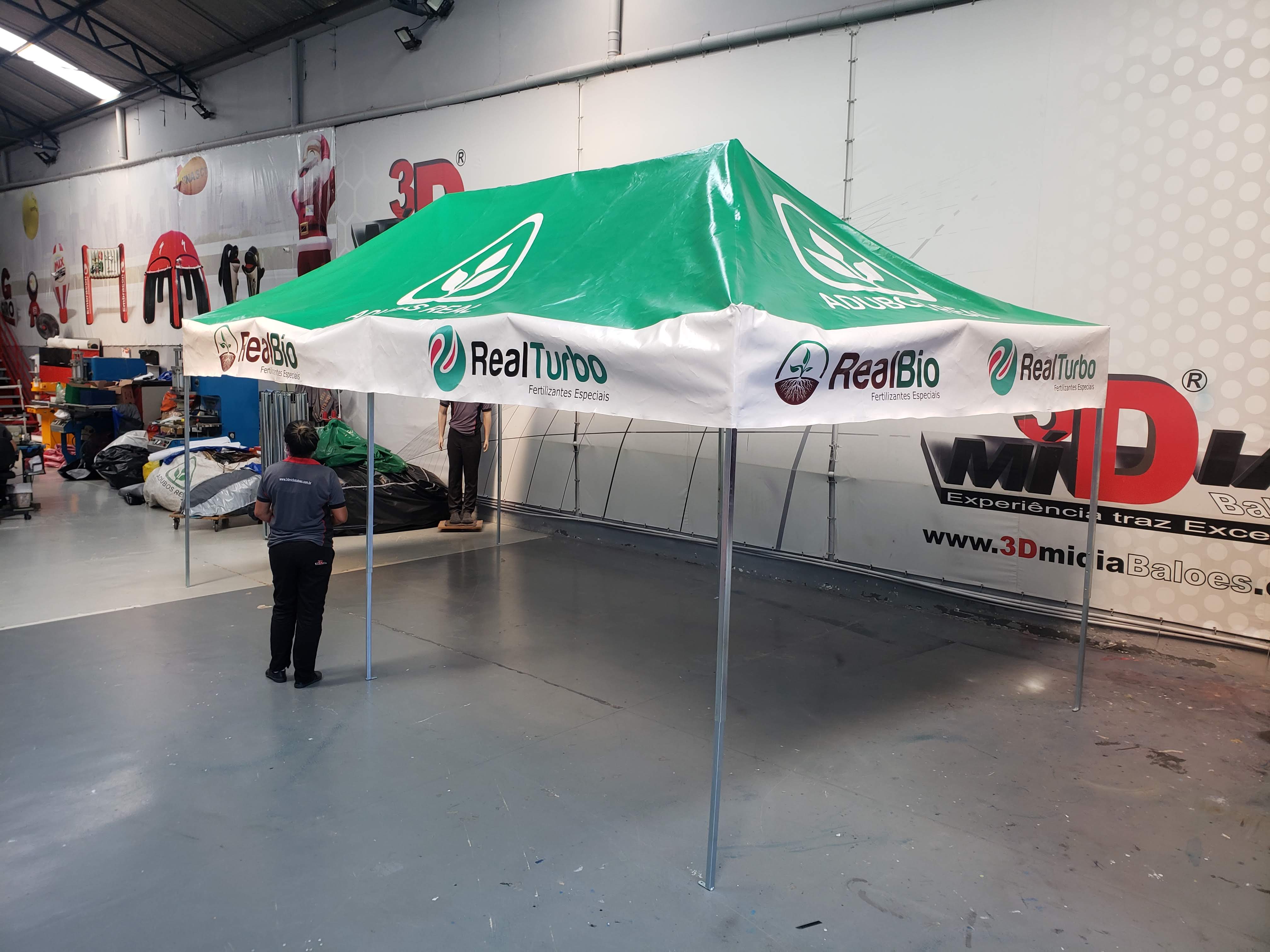 Tenda Metallica Personalizada 3x6m (foto 2)