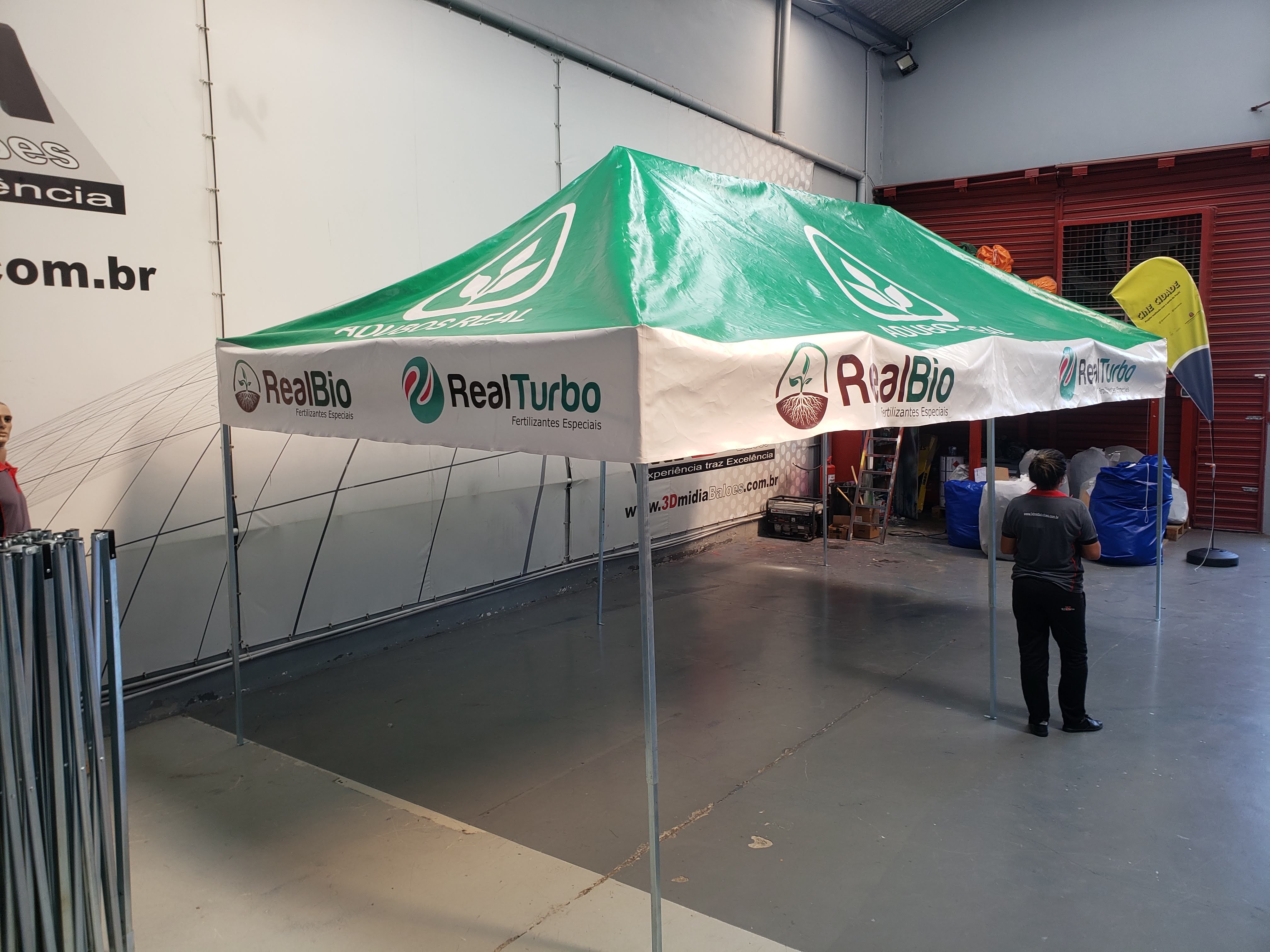 Tenda Metallica Personalizada 3x6m (foto 3)