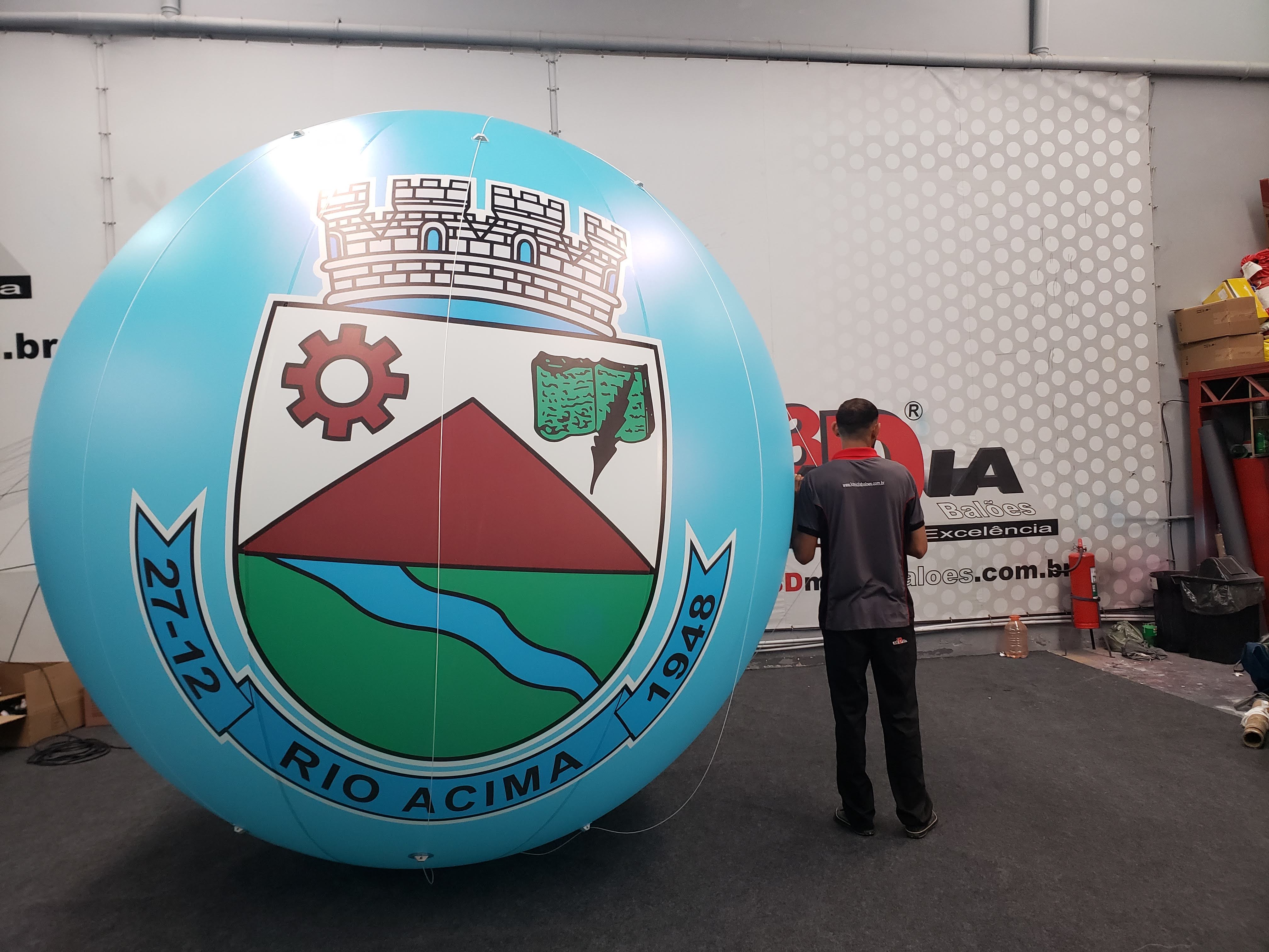 Bola Show Inflável personalizado 3,0md — foto 3