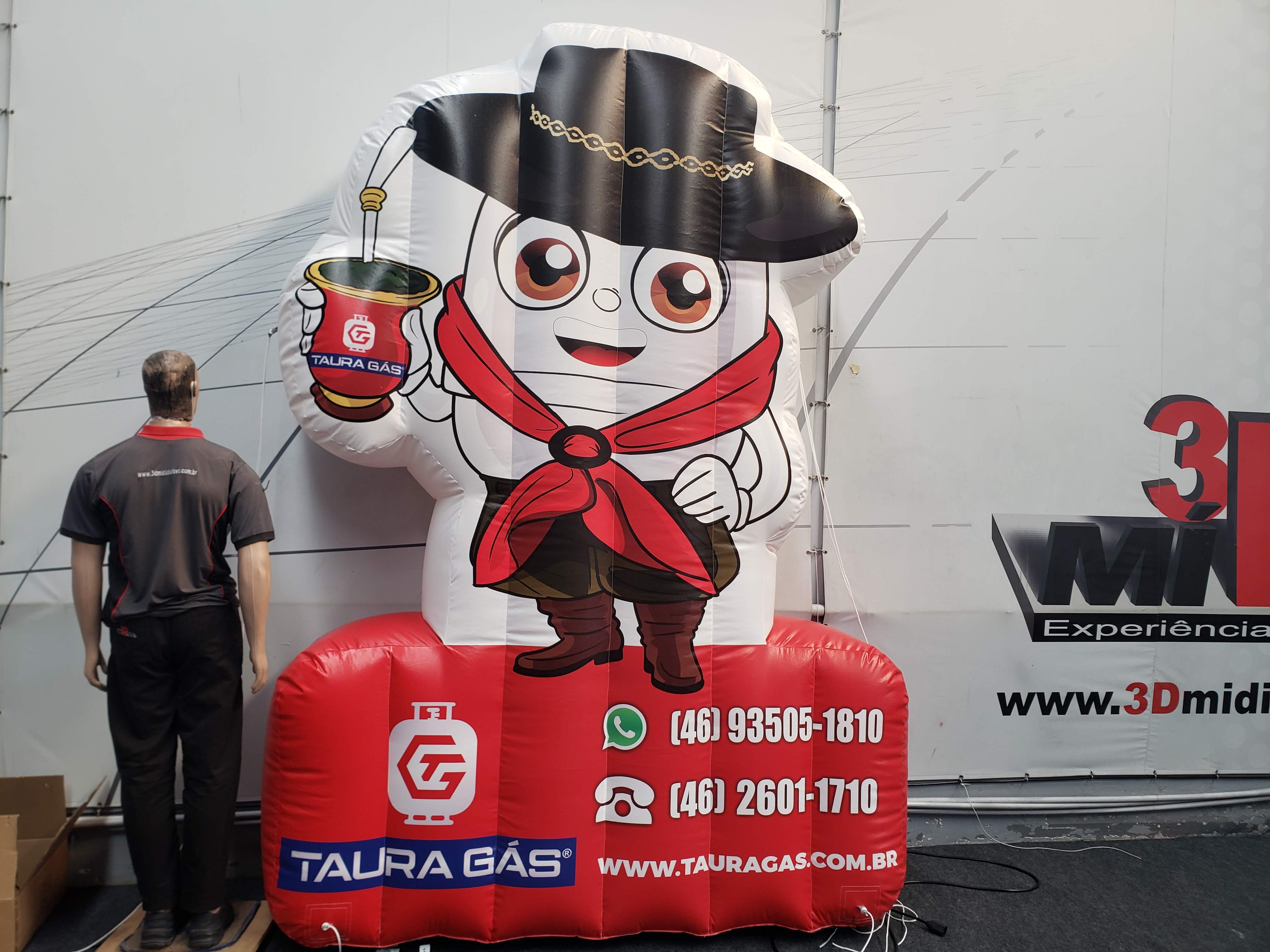 Mascote 2d Inflável Personalizado (foto 6)