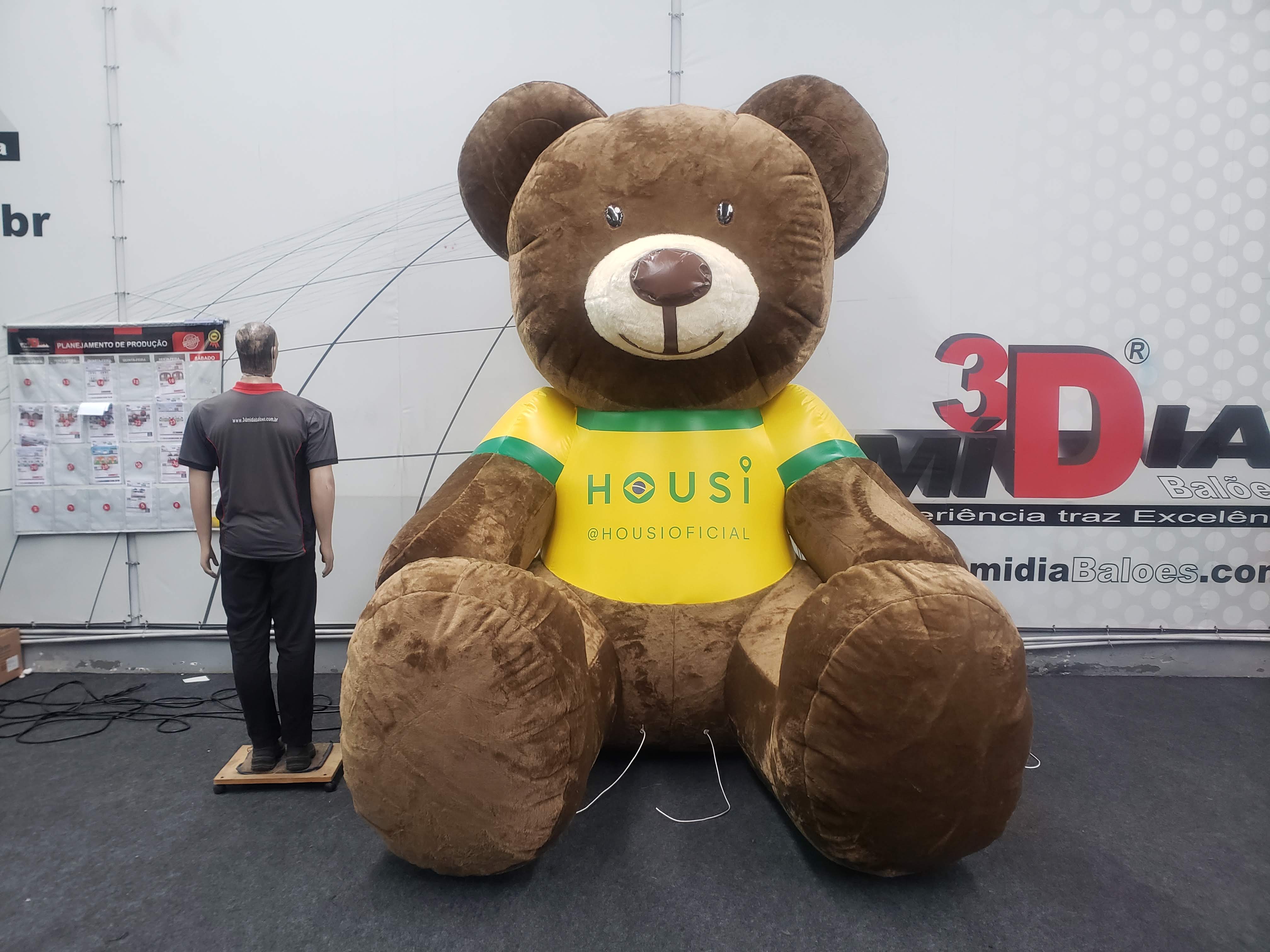 Urso Inflável Personalizado 3,0mh — foto 5
