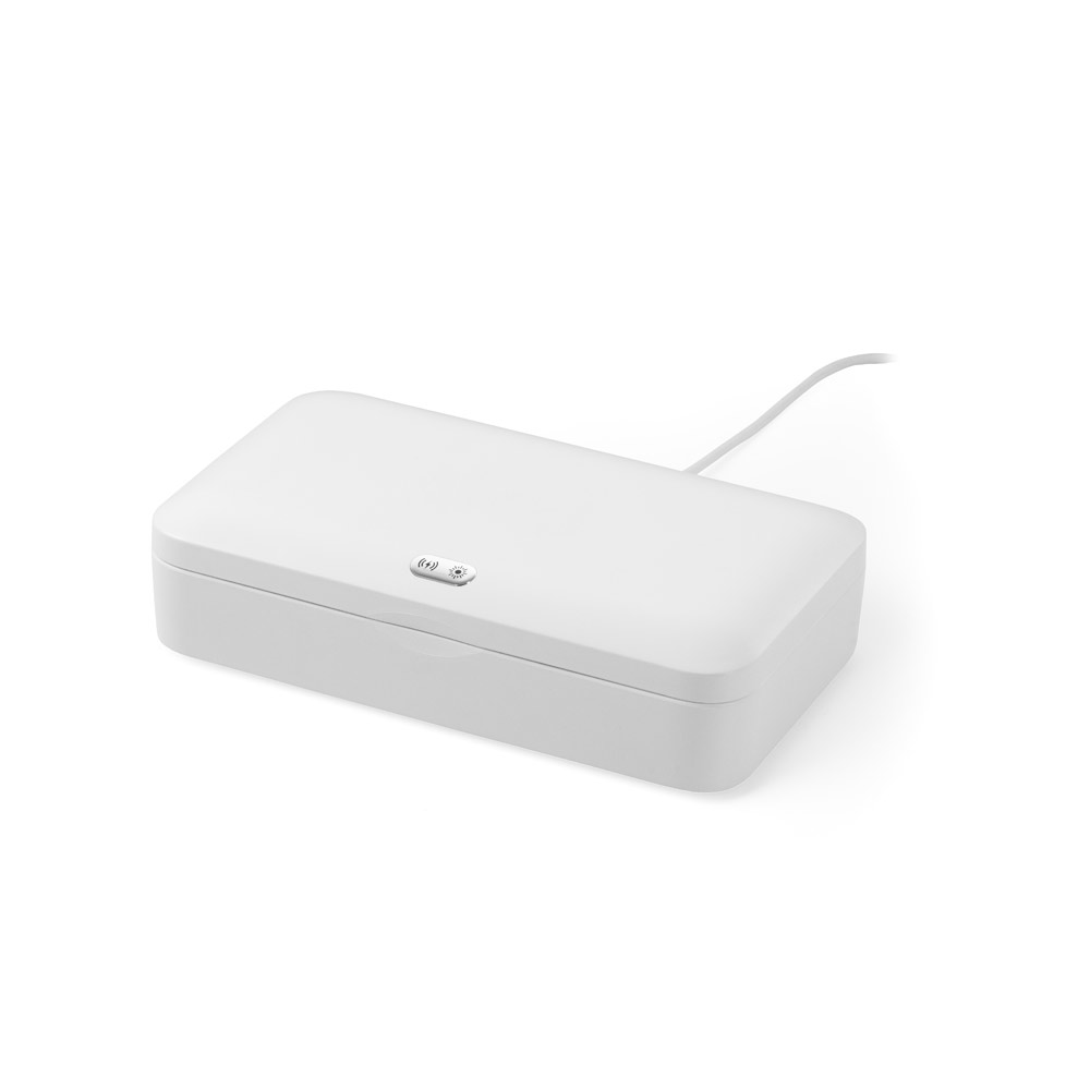 caixa esterilizadora uv com carregador wireless fast — foto 4