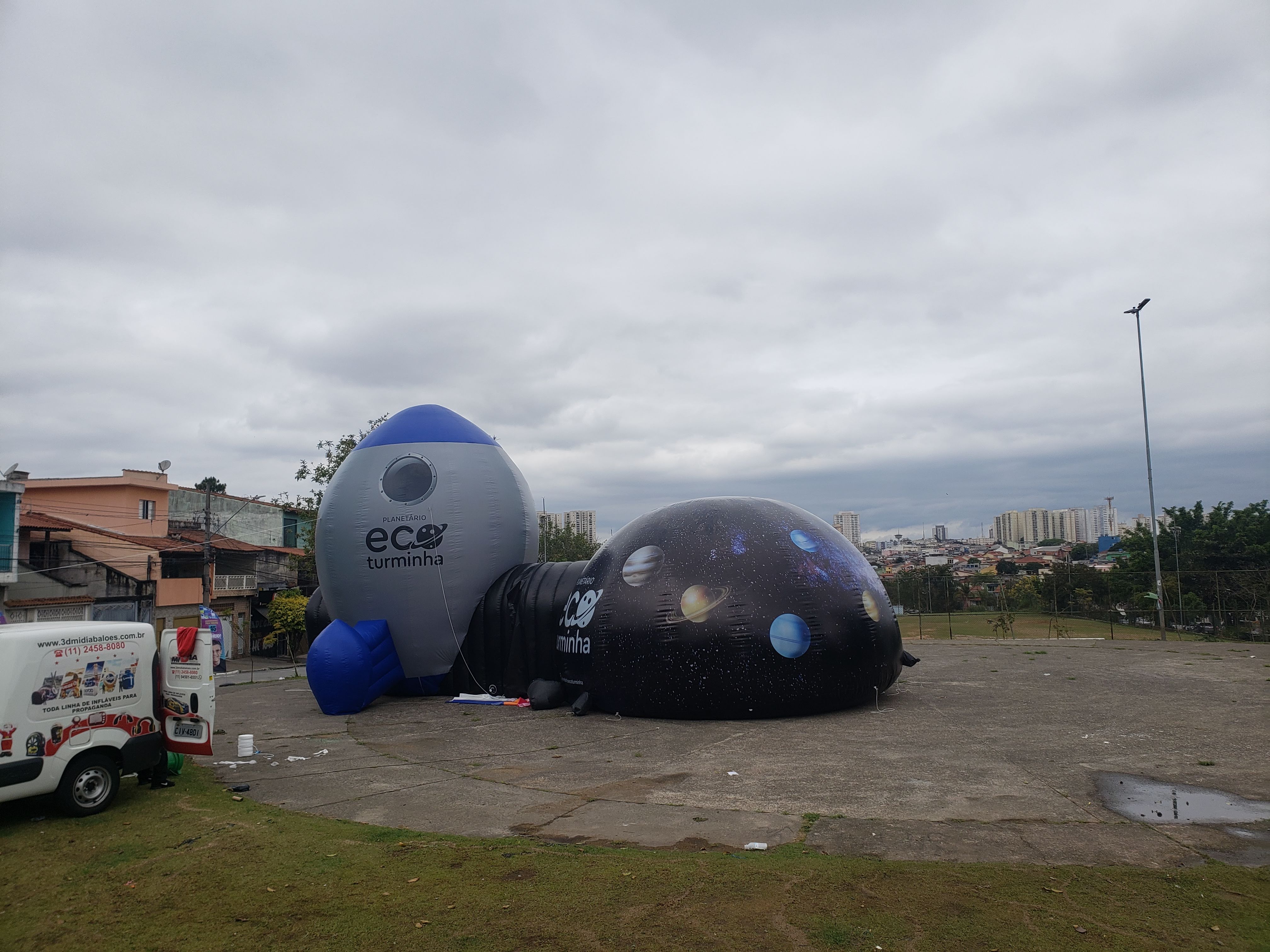 Planetário Inflável personalizado 6md — foto 2