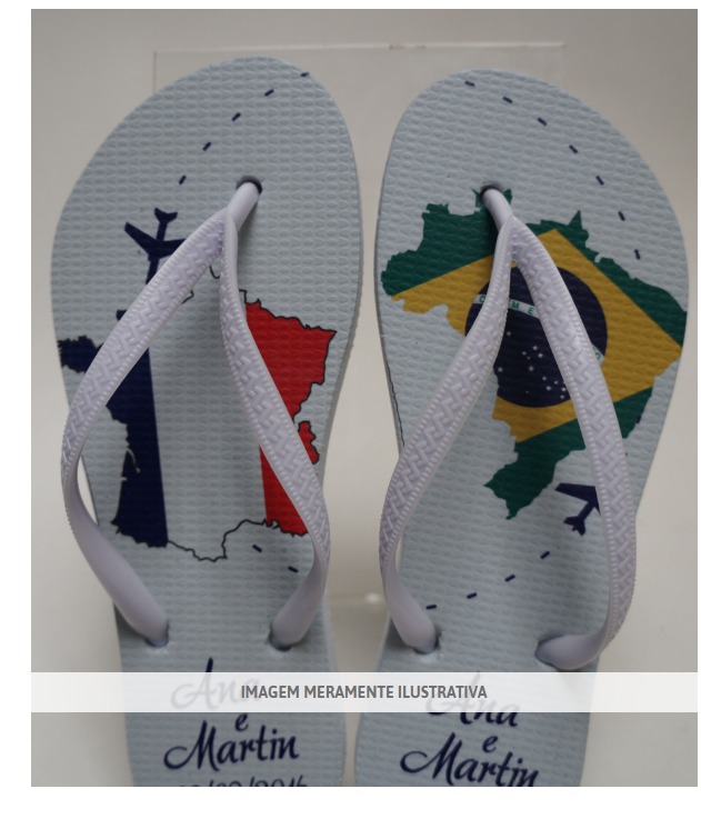 Chinelo Brinde Para Casamento — foto 3