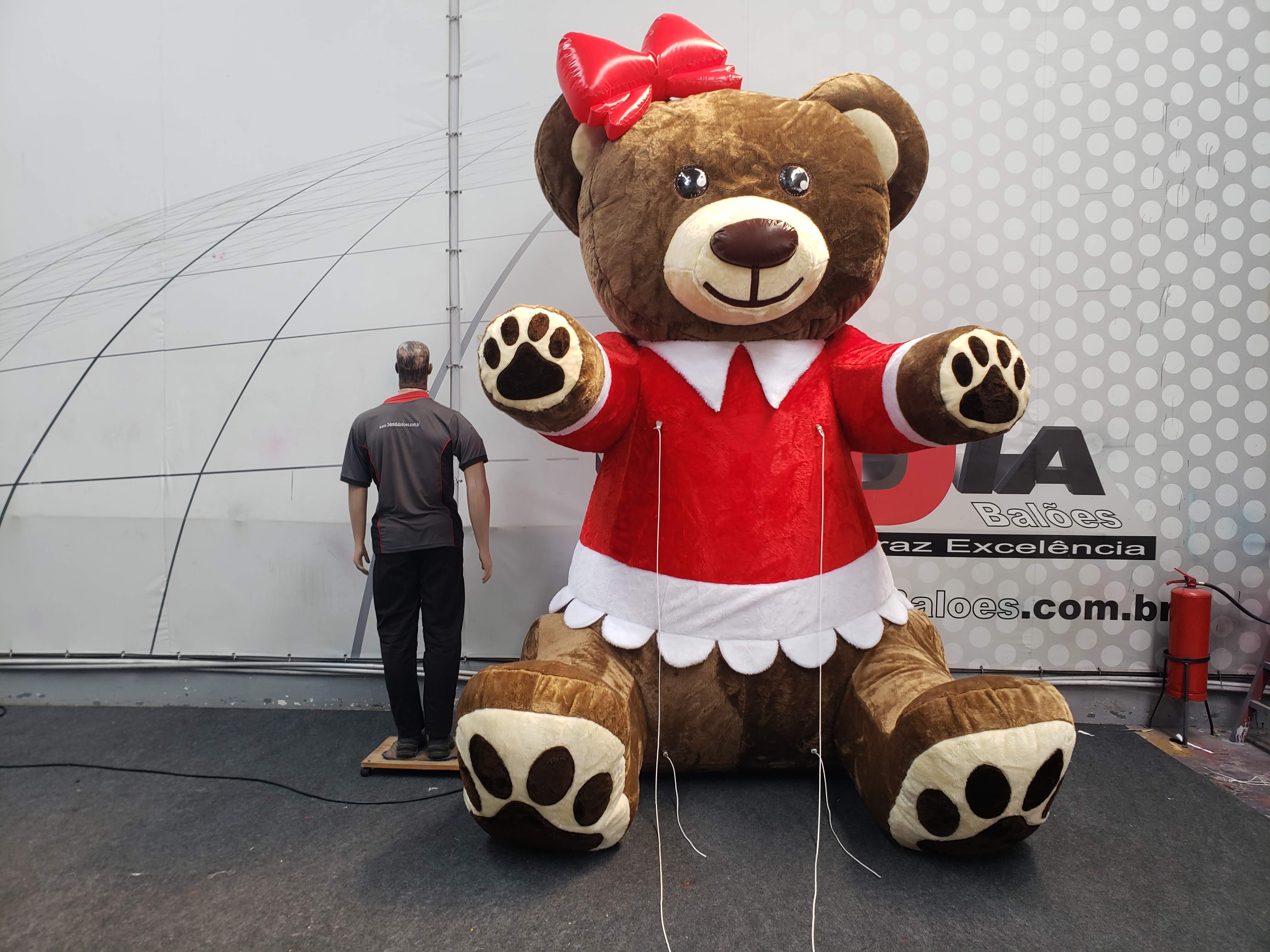 Urso Inflável Personalizado 3,0mh — foto 4