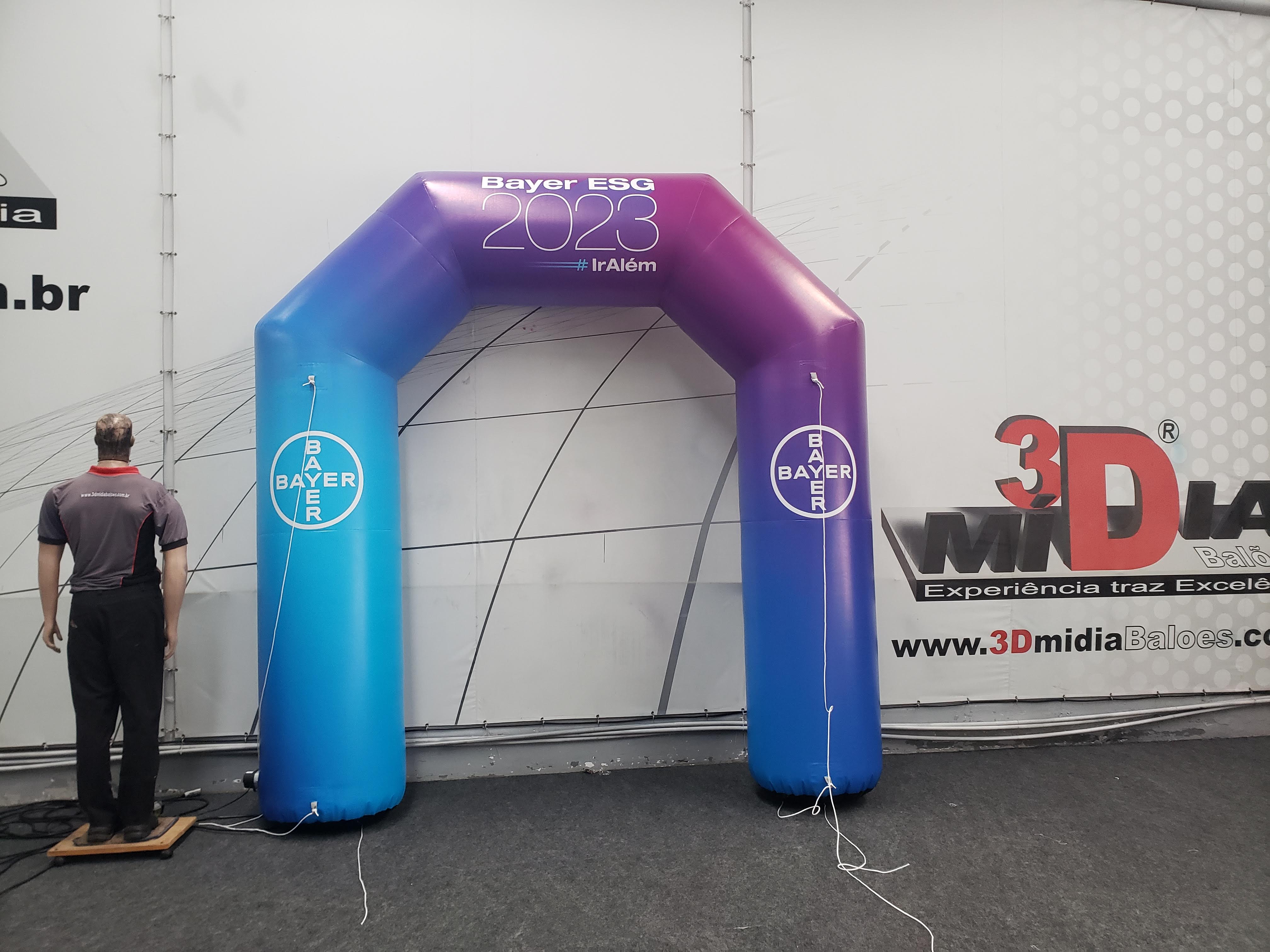 Portal Inflável Personalizado 3x3m (foto 5)