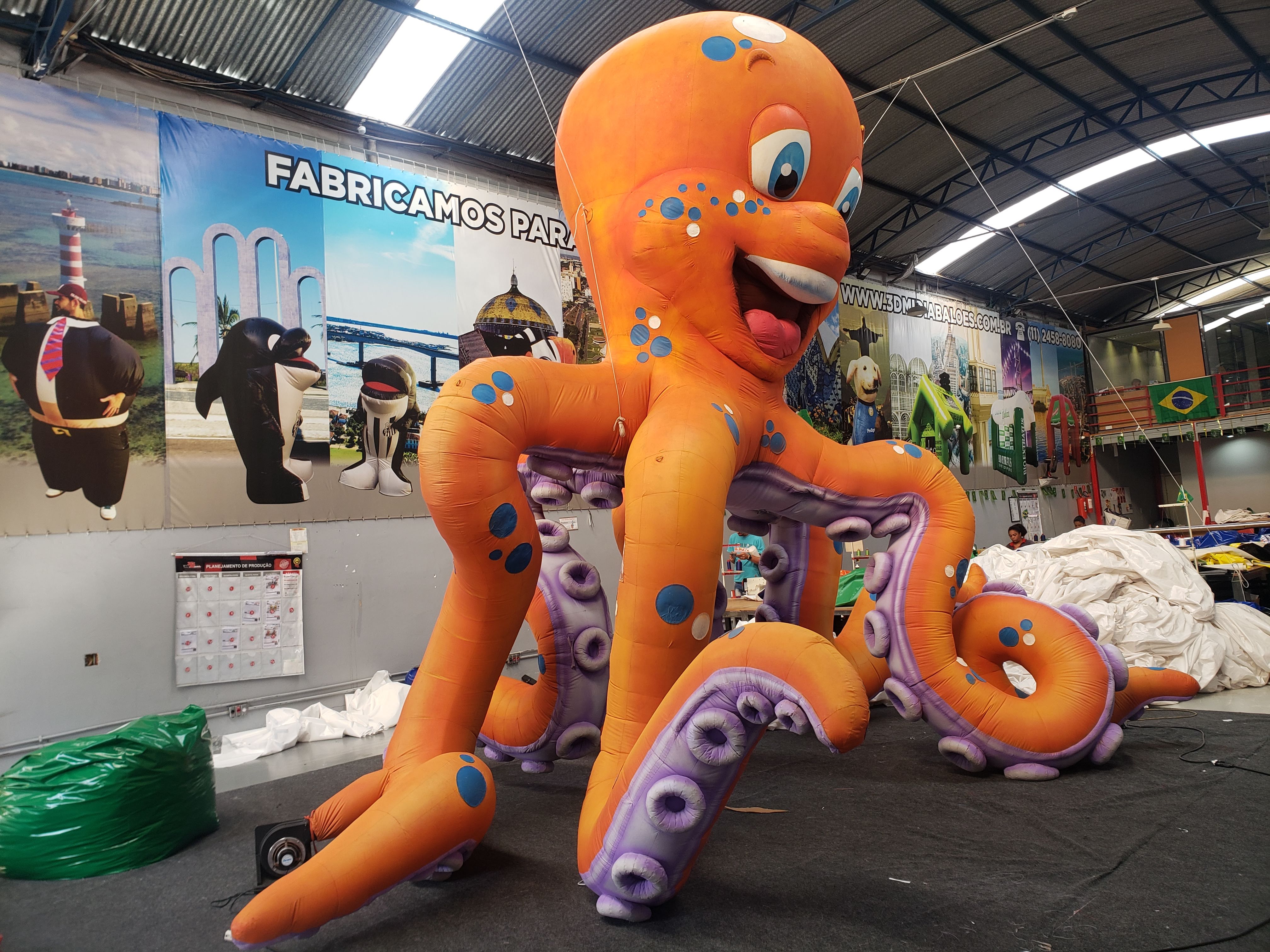 Mascote 2d Inflável Personalizado (foto 5)