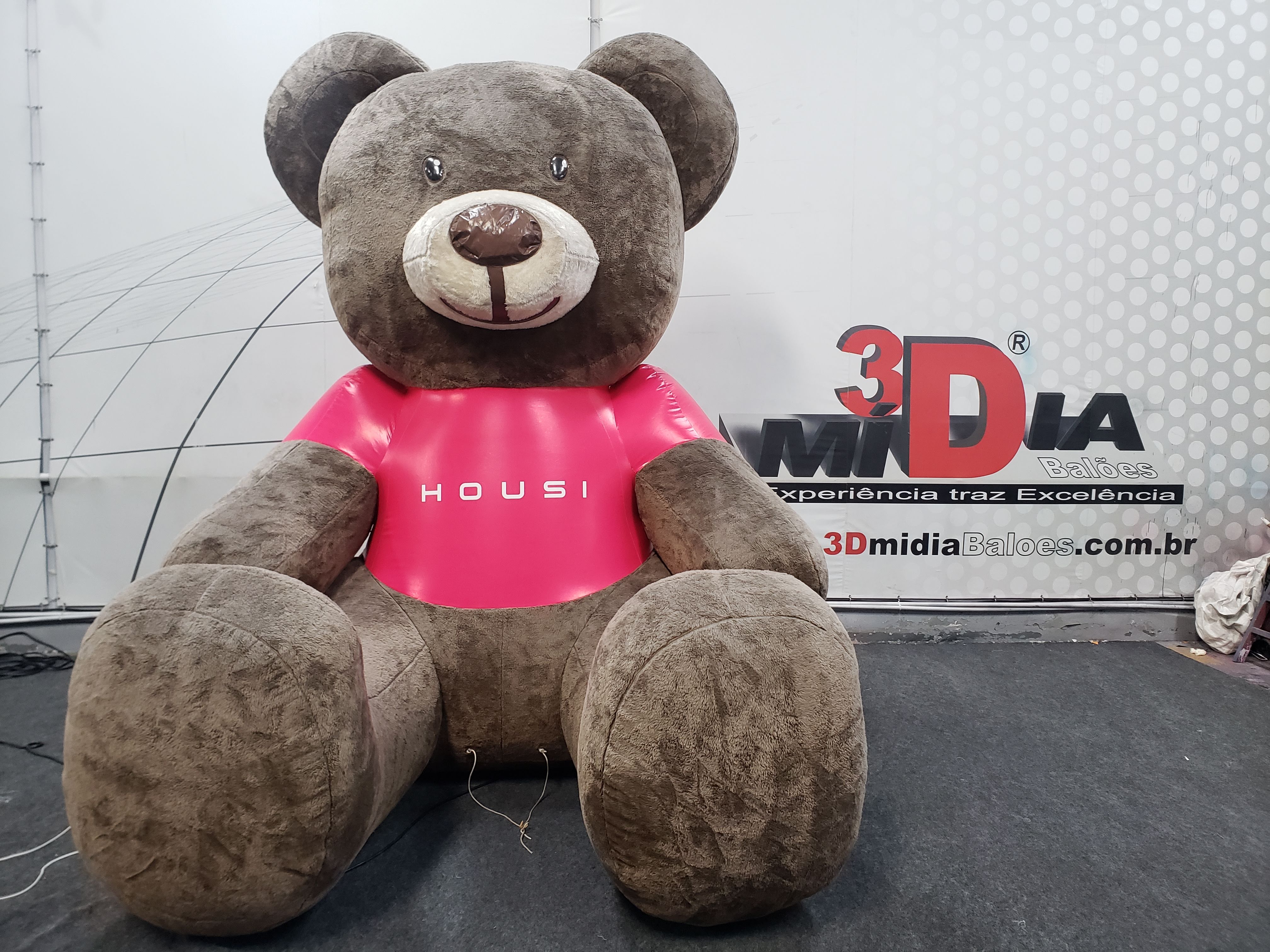 Urso Inflável Personalizado 2,0mh — foto 5
