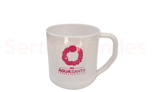 Canecas Plástica 250ml Transfer e Silk. — foto 2