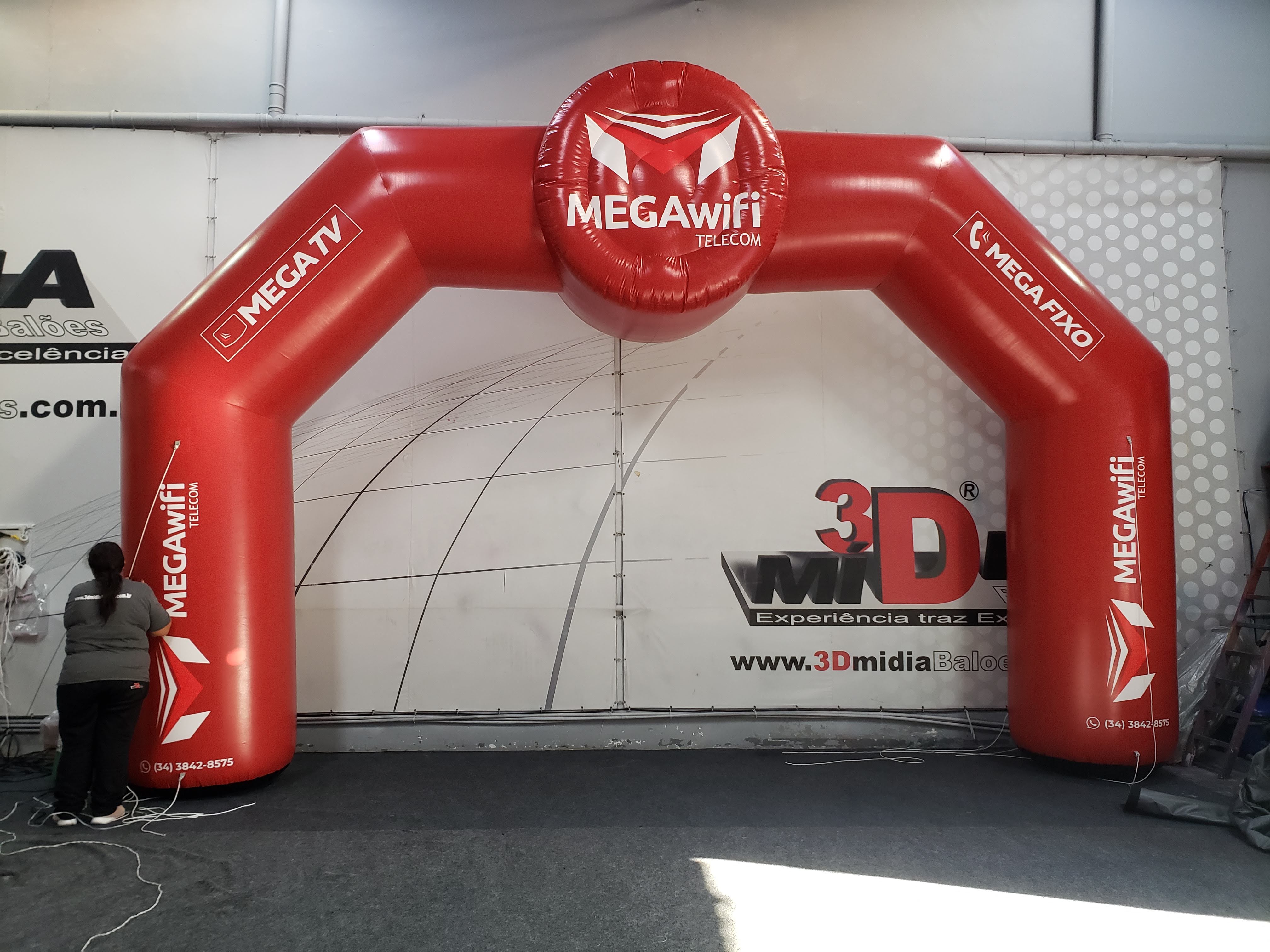 Portal Inflável Personalizado 6x4m (foto 4)