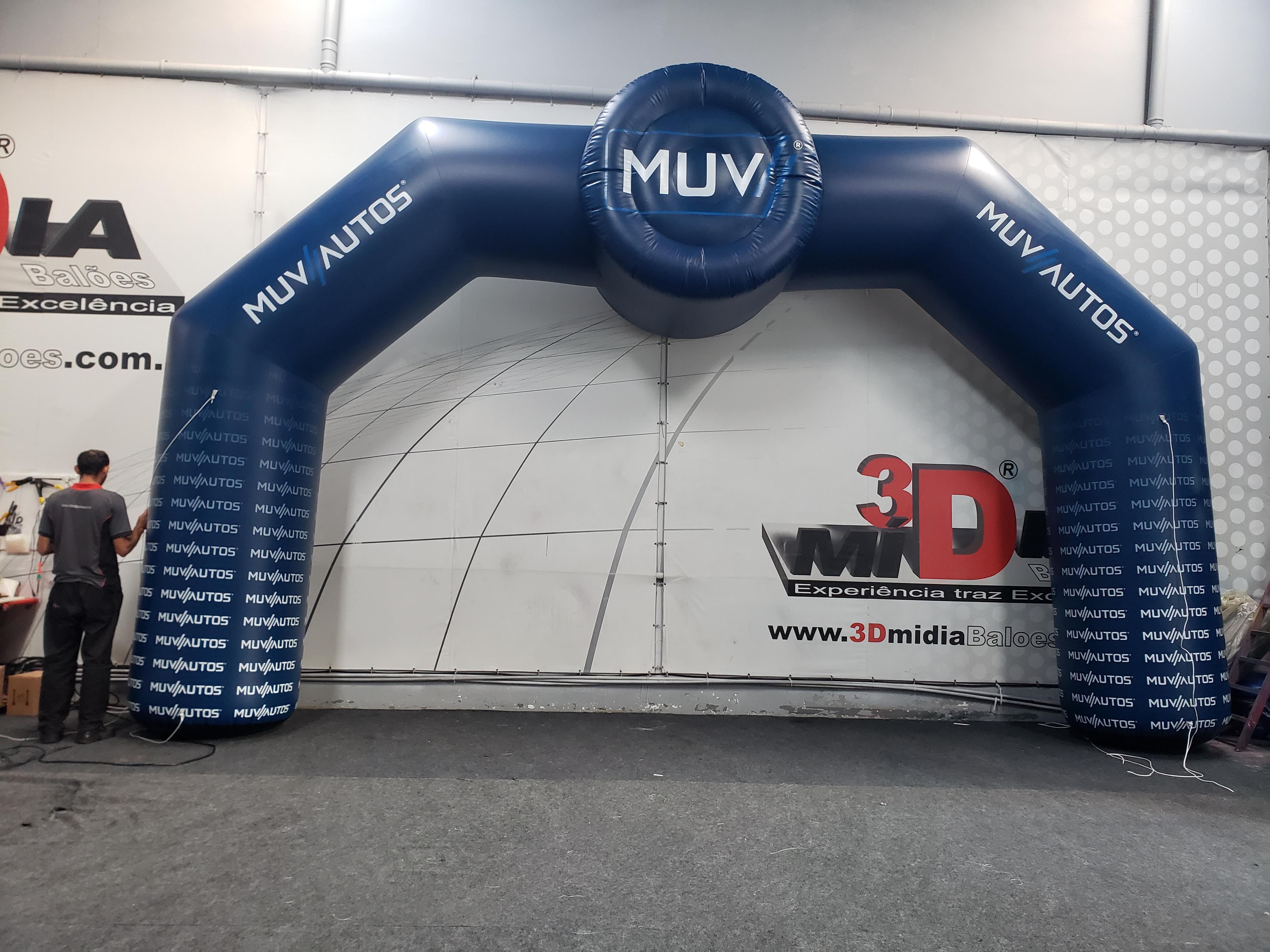 Portal Inflável Personalizado 5x3m — foto 3