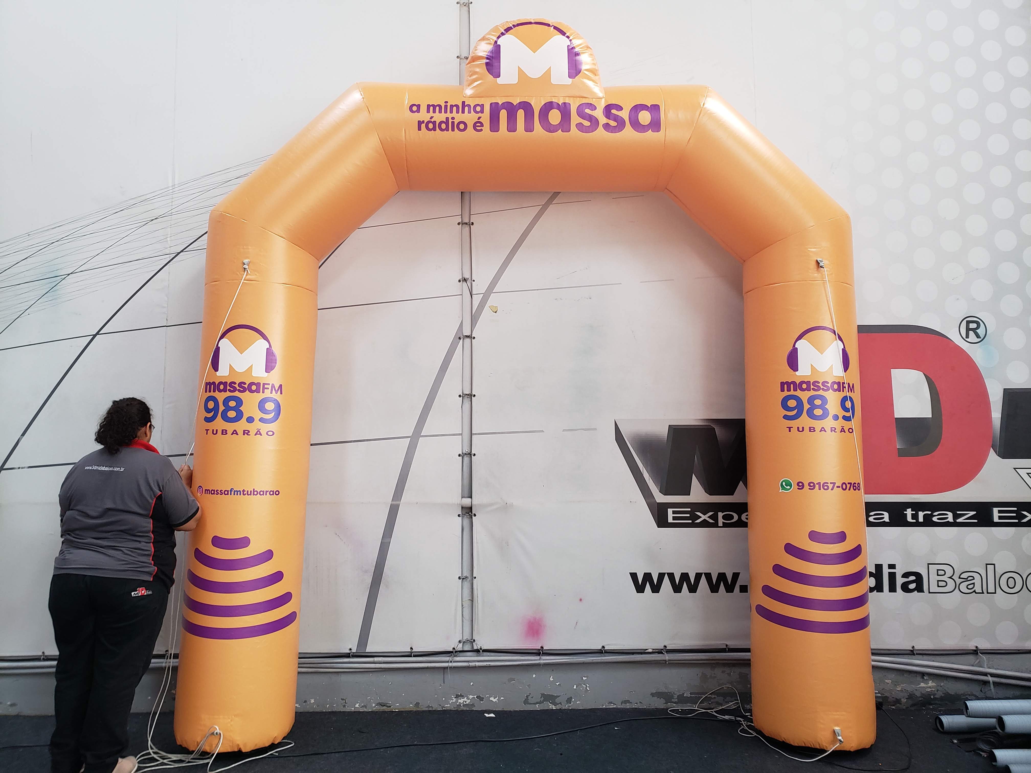 Portal Inflável Personalizado 3x3m (foto 3)