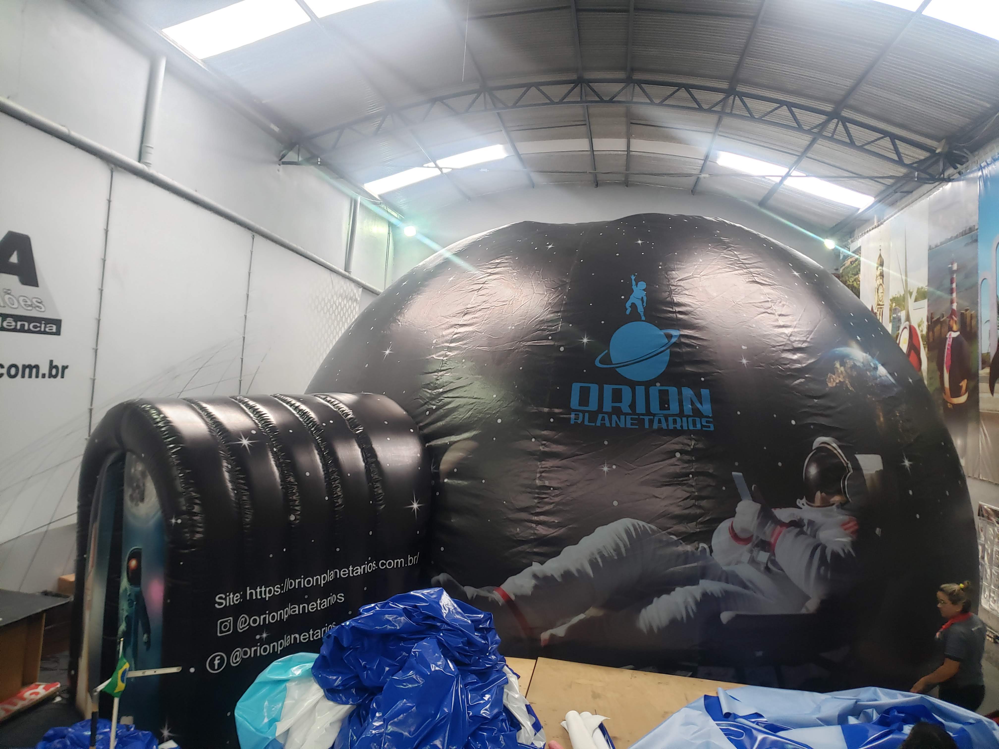 Planetário Inflável personalizado 8md (foto 5)