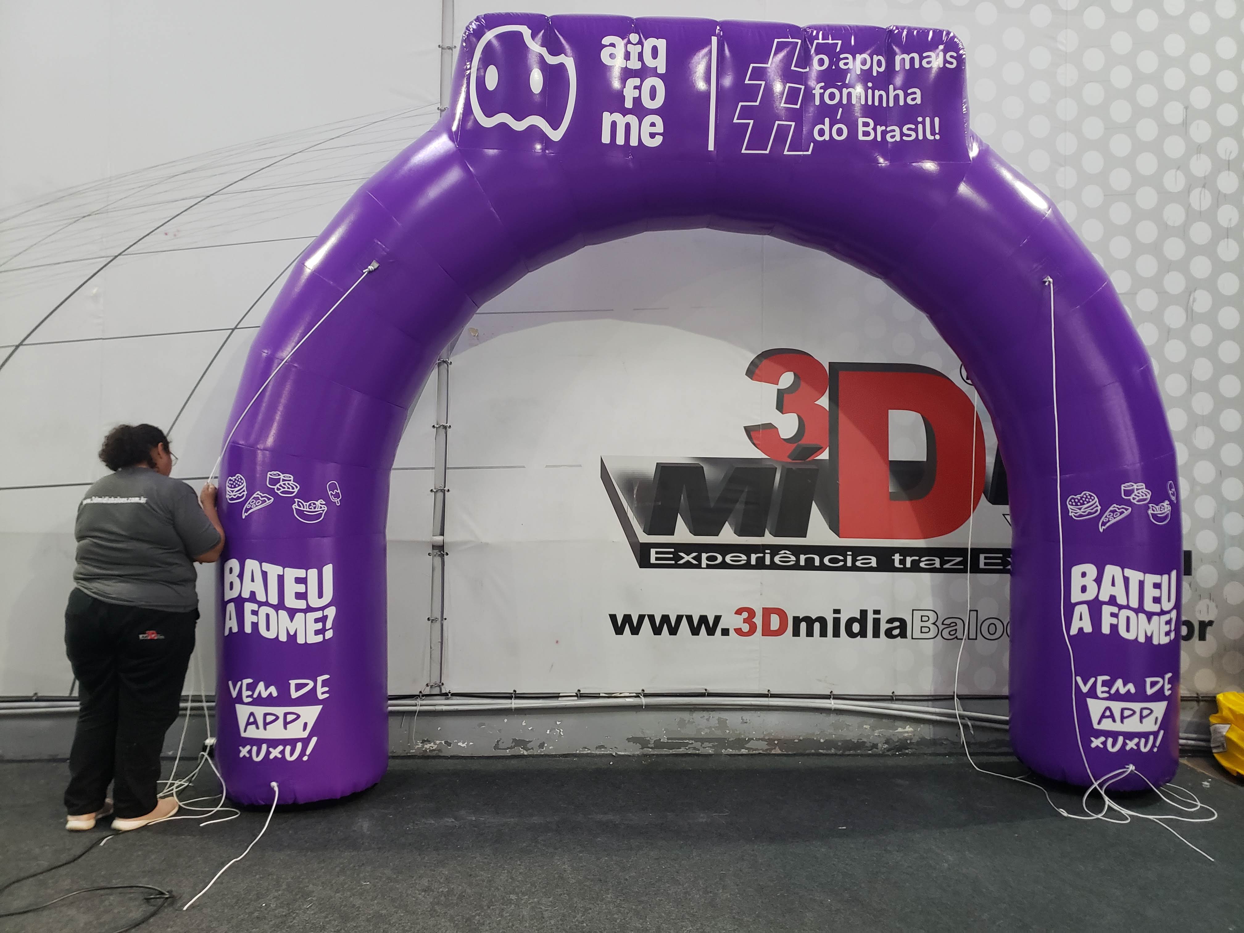 Portal Inflável Personalizado 4x3m — foto 5