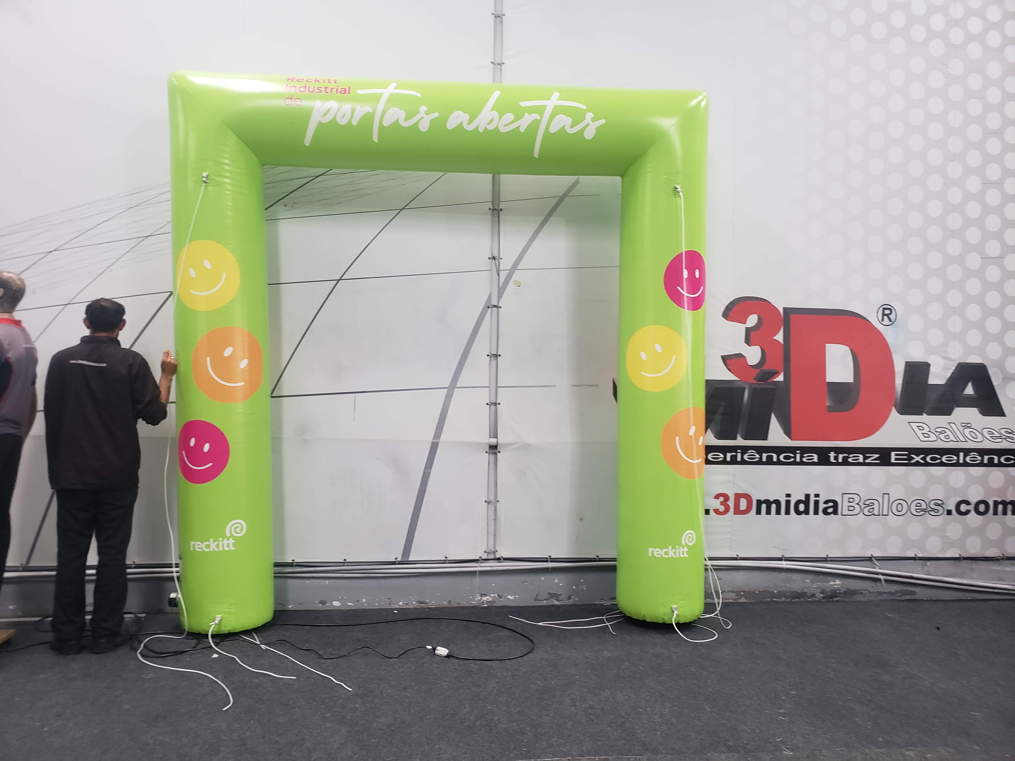 Portal Inflável Personalizado 3x3m (foto 4)